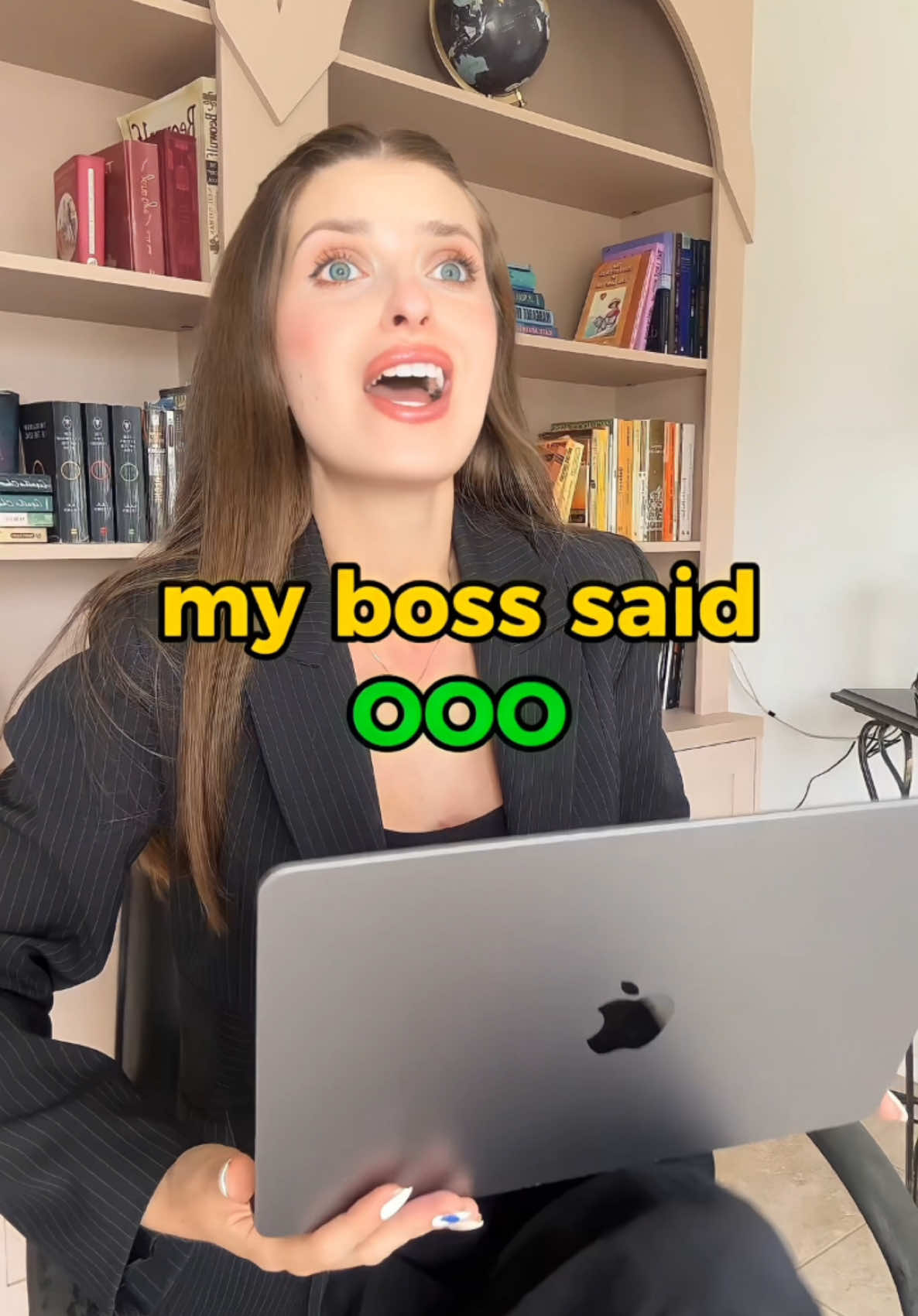 My boss said OOO 😱 #learnenglish #english #englishattheoffice 