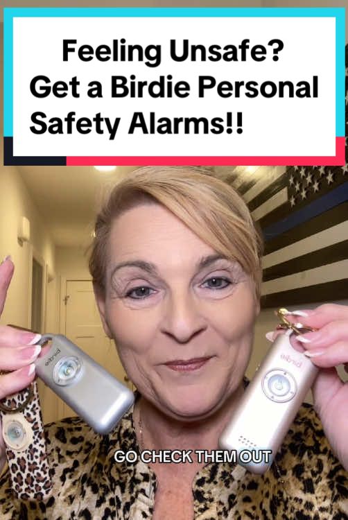 Birdie Personal Safety Alarms emits a 130 decibel alarm to deter threats!   Every woman show carry one!  #NewYearNewAura #tiktokshopholidayhaul  #birdie #birdiealarm #safety #safetyfirst 