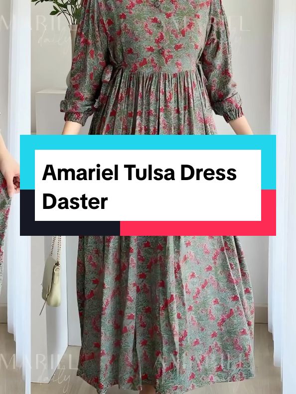 Amariel Tulsa Dress Daster busui friendly #fyp #fashion #viral #xyzabc 