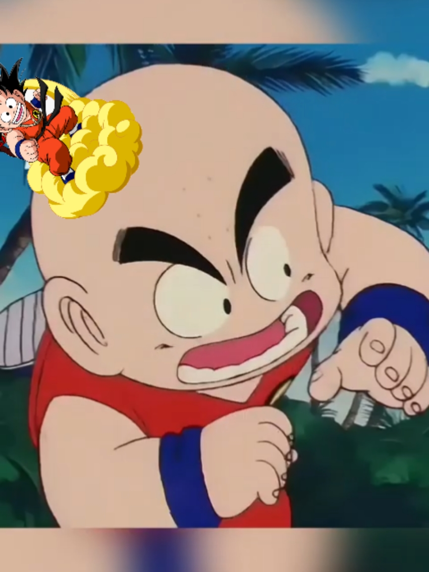 krillin n'a pas de nez 😂😂 #krillin #viral_video #animeedit #dragonballgt 