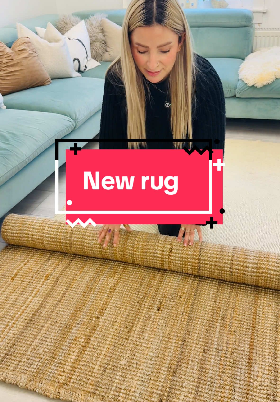 Mini vlog - day 59 - we love the new rug we got today #foryou #viral #thecheezyfamily1 #fyp #vlogs #viral_video #ikea #shoppinghaul #foruyou #fypage 