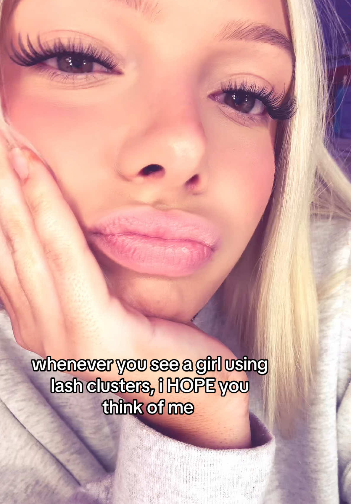 at least lash clusters wont break my heart.. 💀 @UCoolMeLashes #ucoolmelashes #lashextensions #lashes #lashclusters 
