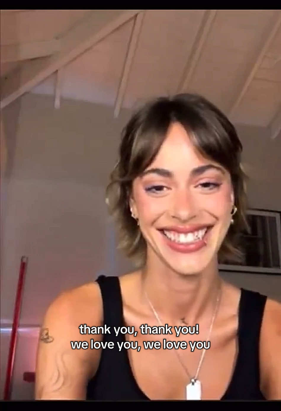 TINI confirmed her relationship with the singer 