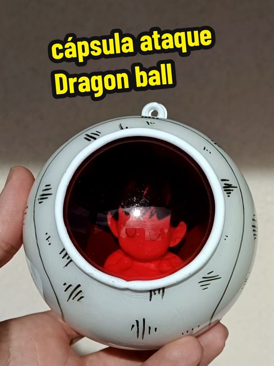 Cómo hacer la Cápsula de ataque de Goku. Manualidades Dragon Ball