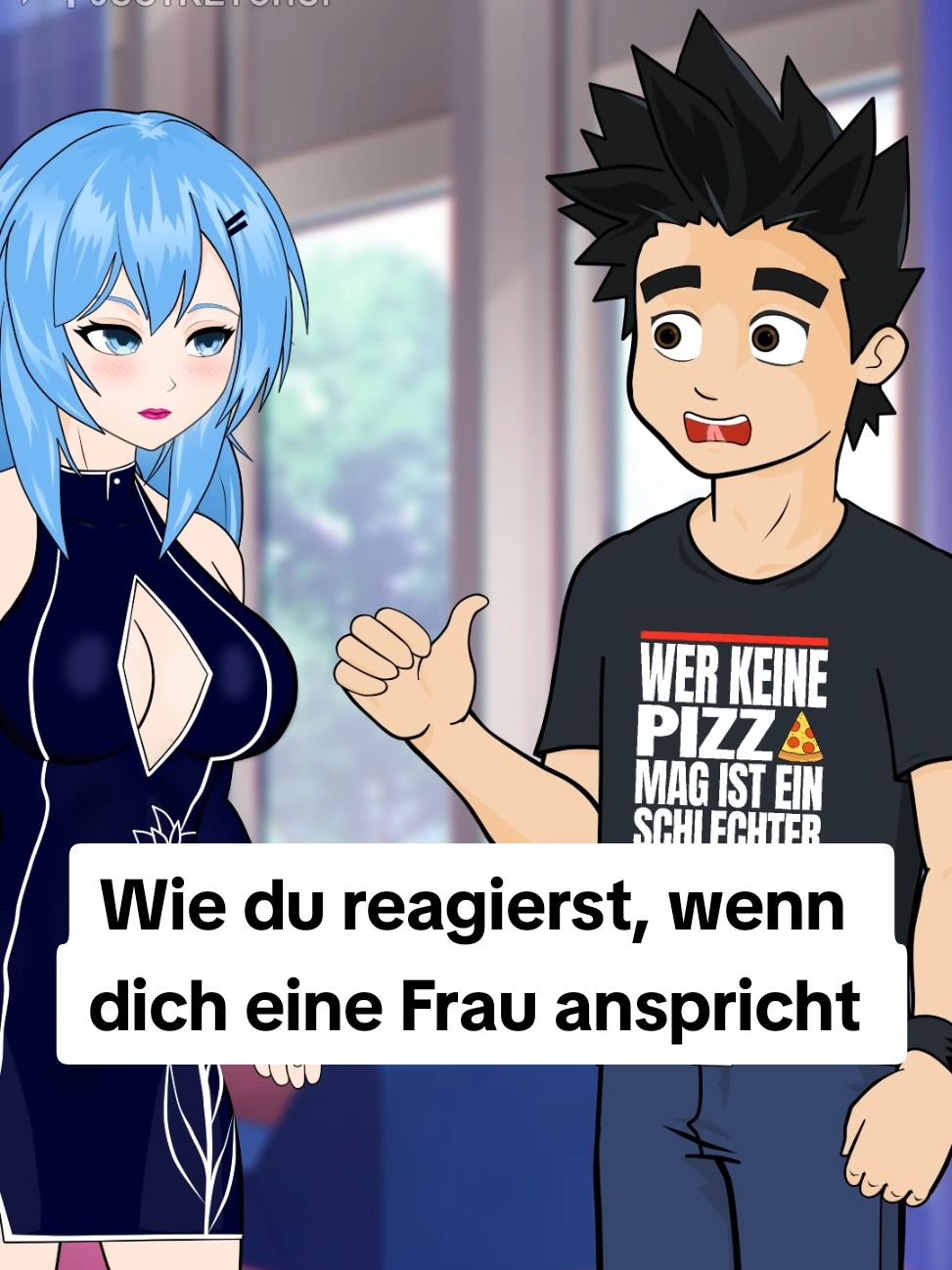 Wenn du eine Freundin hast und dich eine Frau anspricht. So reagierst du richtig #beziehungsfakten #typischmann #typischfrau #ichbinnichteifersüchtig #eifersucht #knallerfrauen