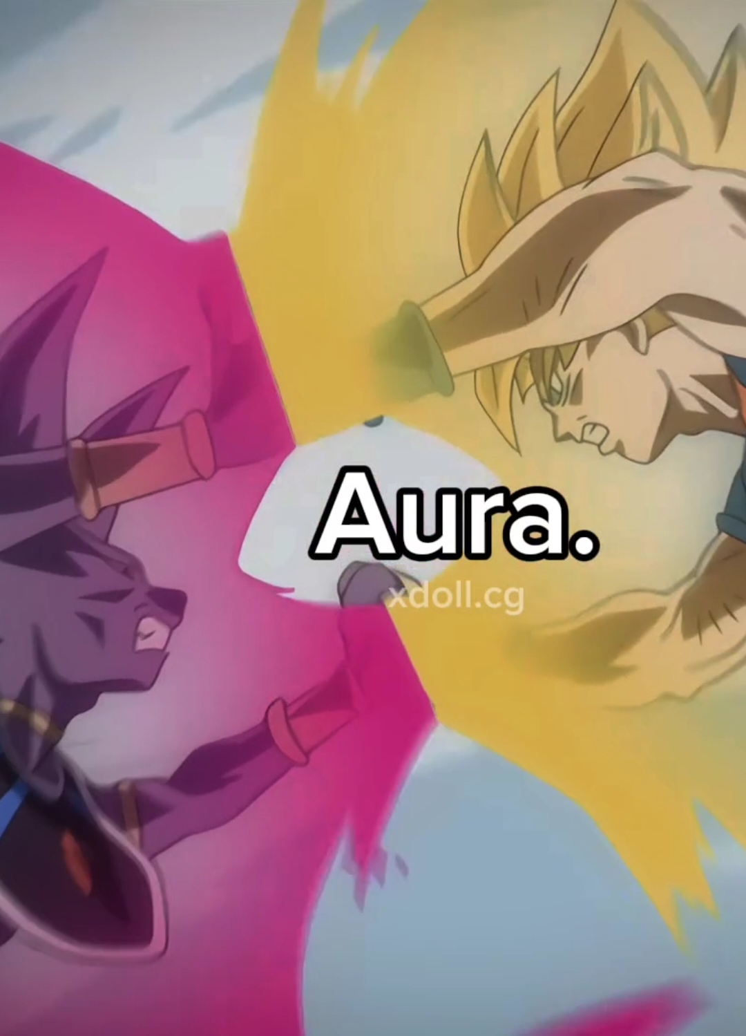 #aura #goku #bills #edit #dbz #dragonball 