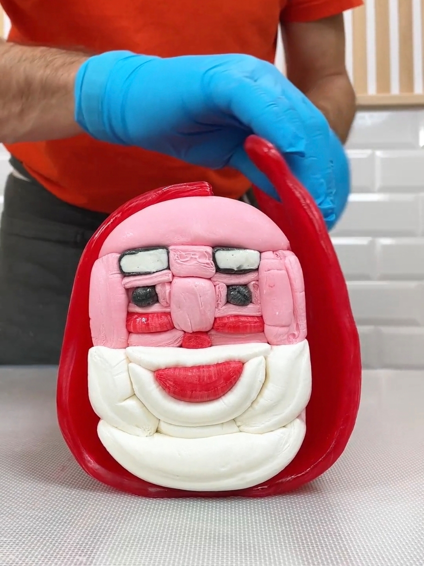 MAGICAL 🎅 Christmas Hard Candy Creations Come to Life! #candymaking #tutorial #SATISFYING #christmas #fyp #viral #DIY 