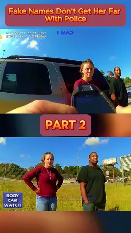 Fake Names Don't Get Her Far With Police - Part 2 #cops #copsoftiktok #copsontiktok #copstiktok #police #chase #copschase #foryou #fyp #usa