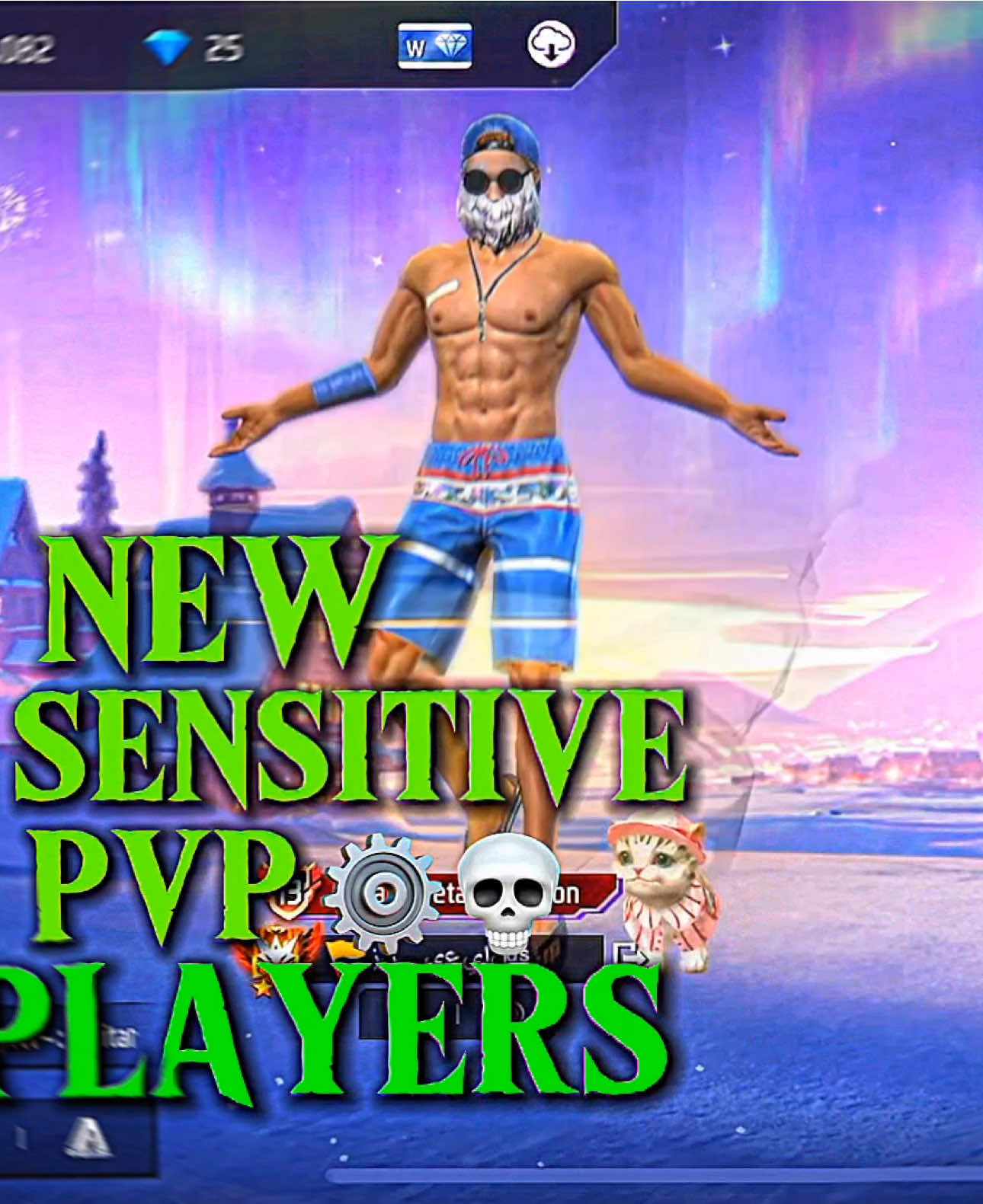 NEW SENSITIVE PVP PLAYERS ⚙️💀 #archivosfreefire #sensibilidadefreefire #gamerentiktok #freefire_lover #foryou #sensi #yznff 