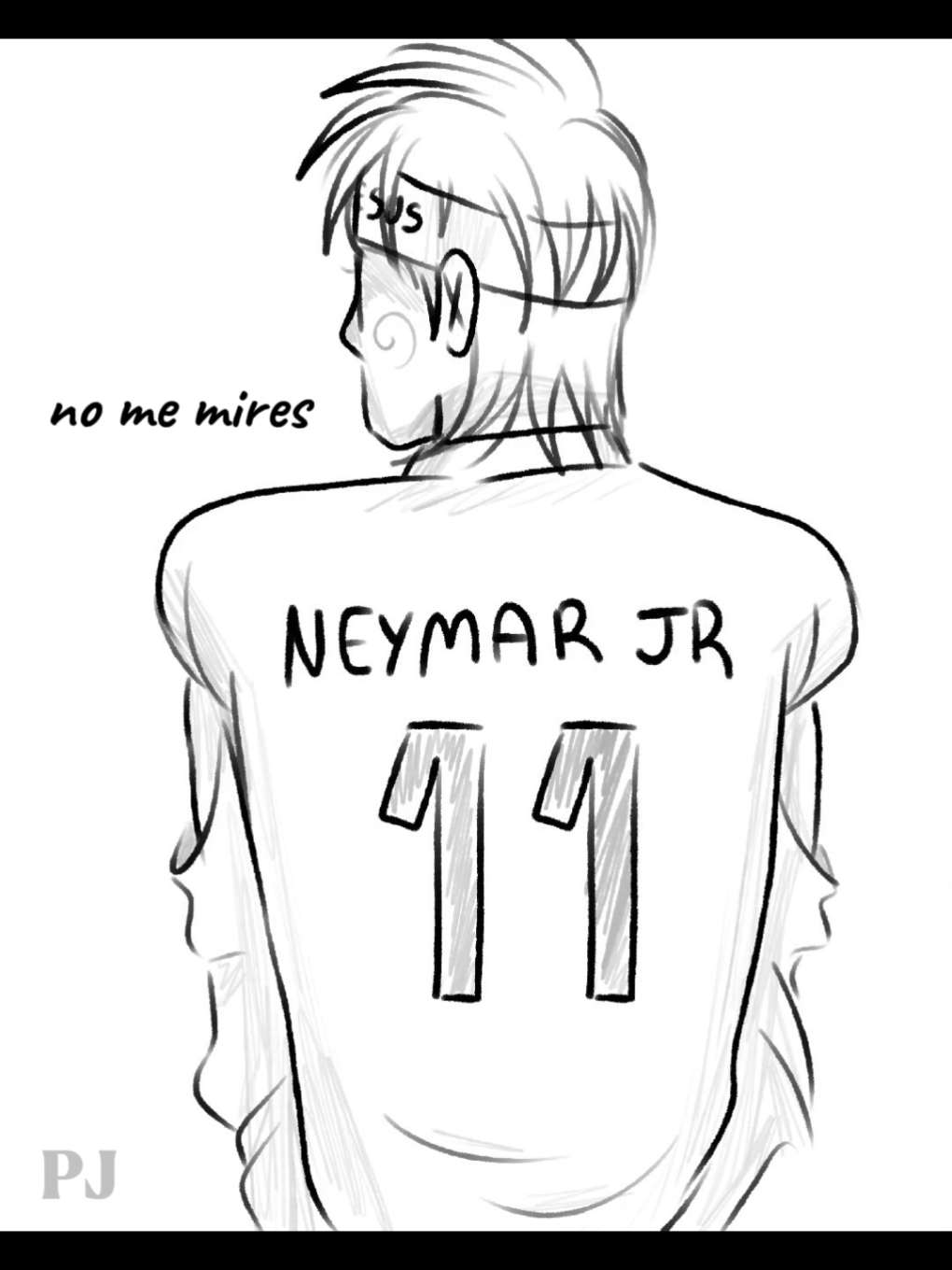 asi no era la letra pero aja #neymar #santosfc #fanart #futbol #football #ilustration #artist #draw #animation 