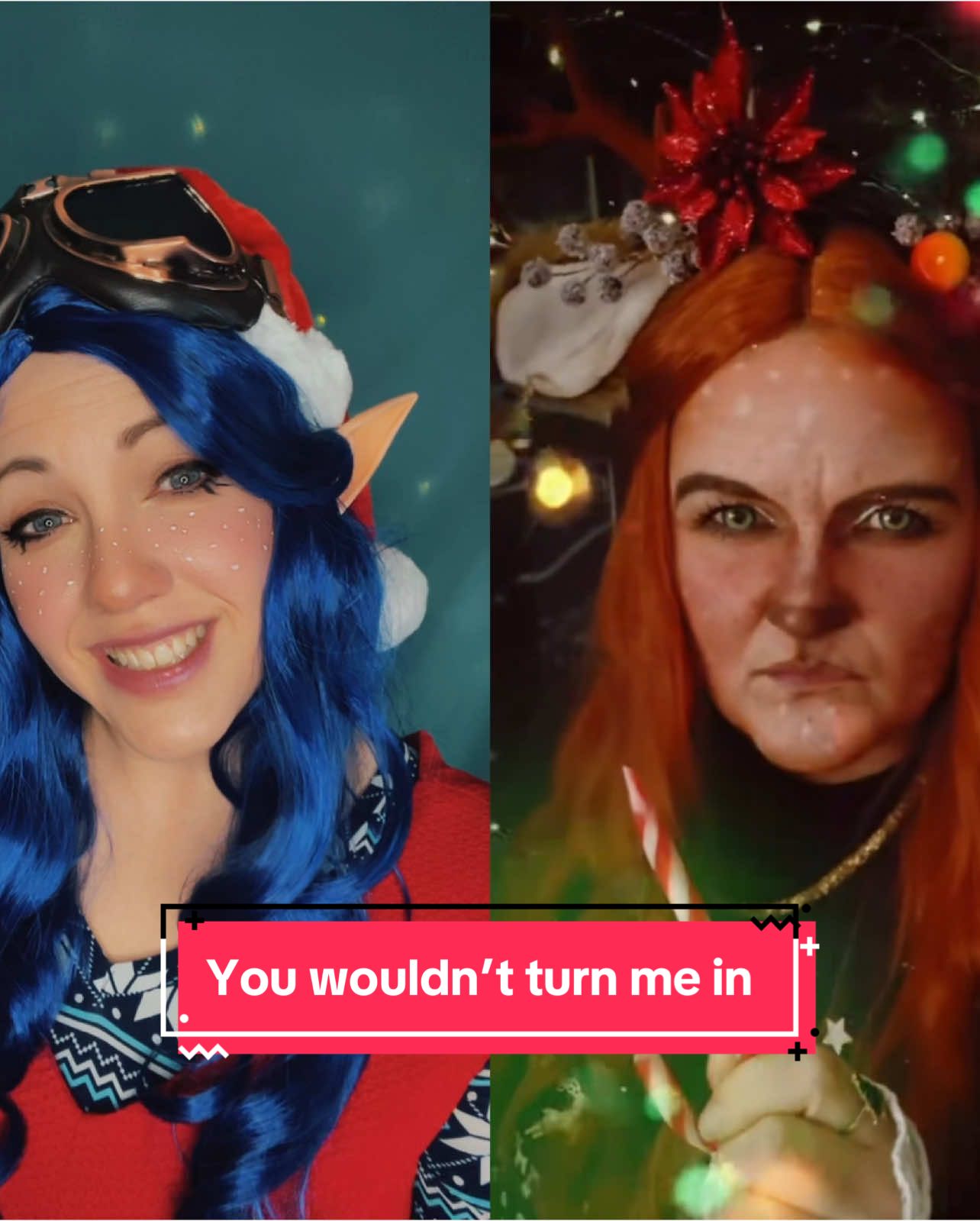 #duet with @ℕ𝕚𝕜𝕒 ℂ𝕠𝕣𝕖 #Cosplay What?! Cant an elf take a break and hide out with the reindeer? 😂😂😂 #berrytwinkle#christmas#christmaself#timetomakechristmas#elfears#santahat#berrytwinkletheelf#timeforchristmasmagic#christmasmagic#santaselves#wrappingelf#beyourself#alwaysbebright#christmassparkle #believethereisgoodintheworld#bethegoodintheworld#fyp#christmastiktok