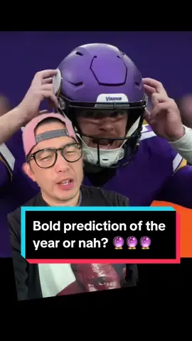Bold prediction of the year or nah? #skol #vikings #samdarnold #greenscreen 