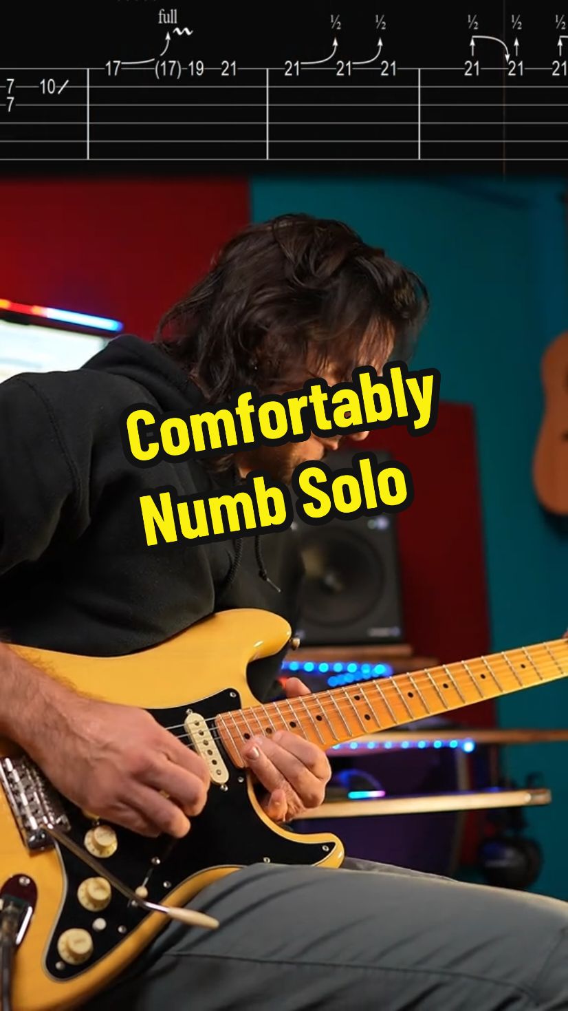 Comfortably Numb Solo (Pink Floyd), PRACTICE That Epic Blue Run Neural DSP Mateus Asato Archetype Preset: https://bit.ly/41KtjNo #comfortablynumb #pinkfloyd #guitarsolo #guitartabs #guitarlesson #howtoplayguitar  #davidgilmour