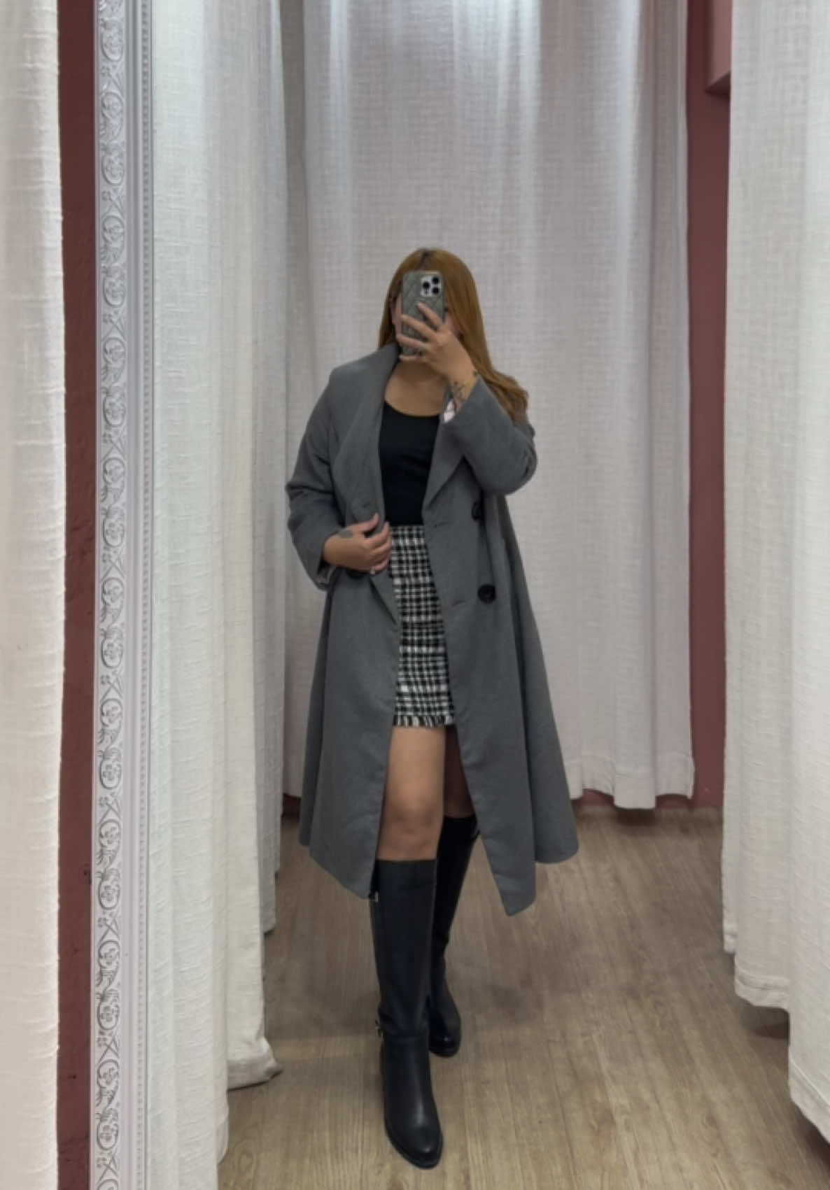 A line coat 