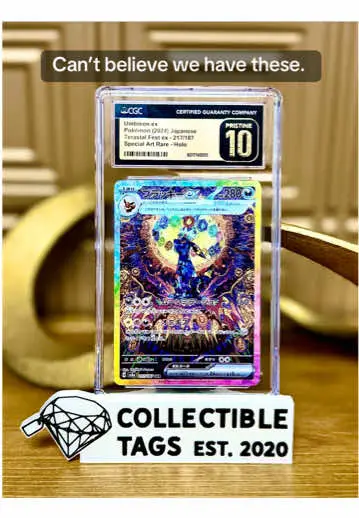 We ripped the new pokemon card set terastal festival on the Japanese Pokemon release day and when we graded our hits… cgc blew our minds with ALL 10’s!   #pokemon #pokemoncards #pokemoncommunity #rarepokemon #pokemoncollector #pokemoncollection @CGC Cards 