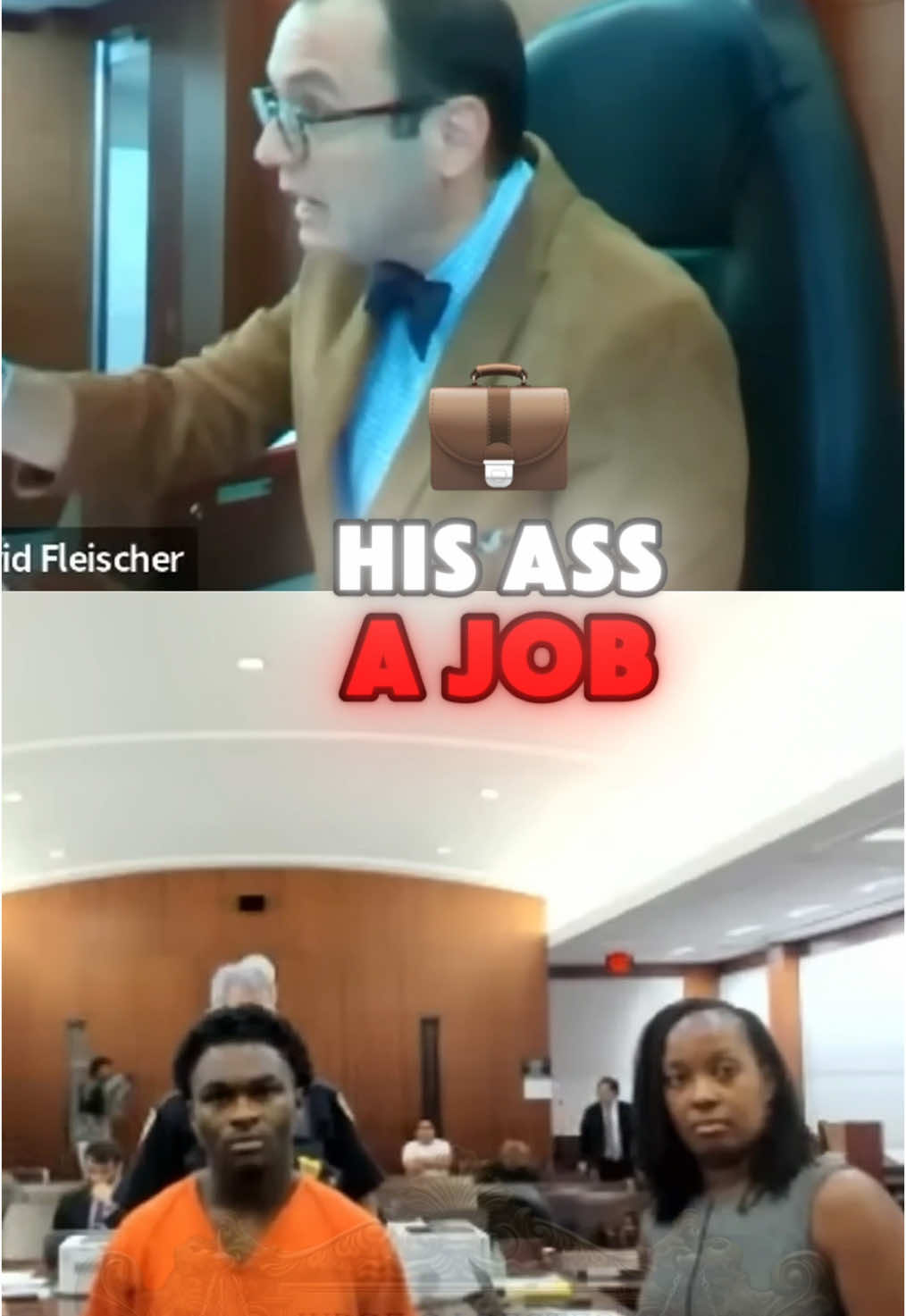 Angry Judge Fleischer Demands Lazy Defendant To Get A Job! #judge #court #lawyer #law #crime #criminal #arrest #jail #prison #defendant #guilty #innocent #cop #police #attorney #courtroom #courthouse #courtcase #clip #viral #trending 