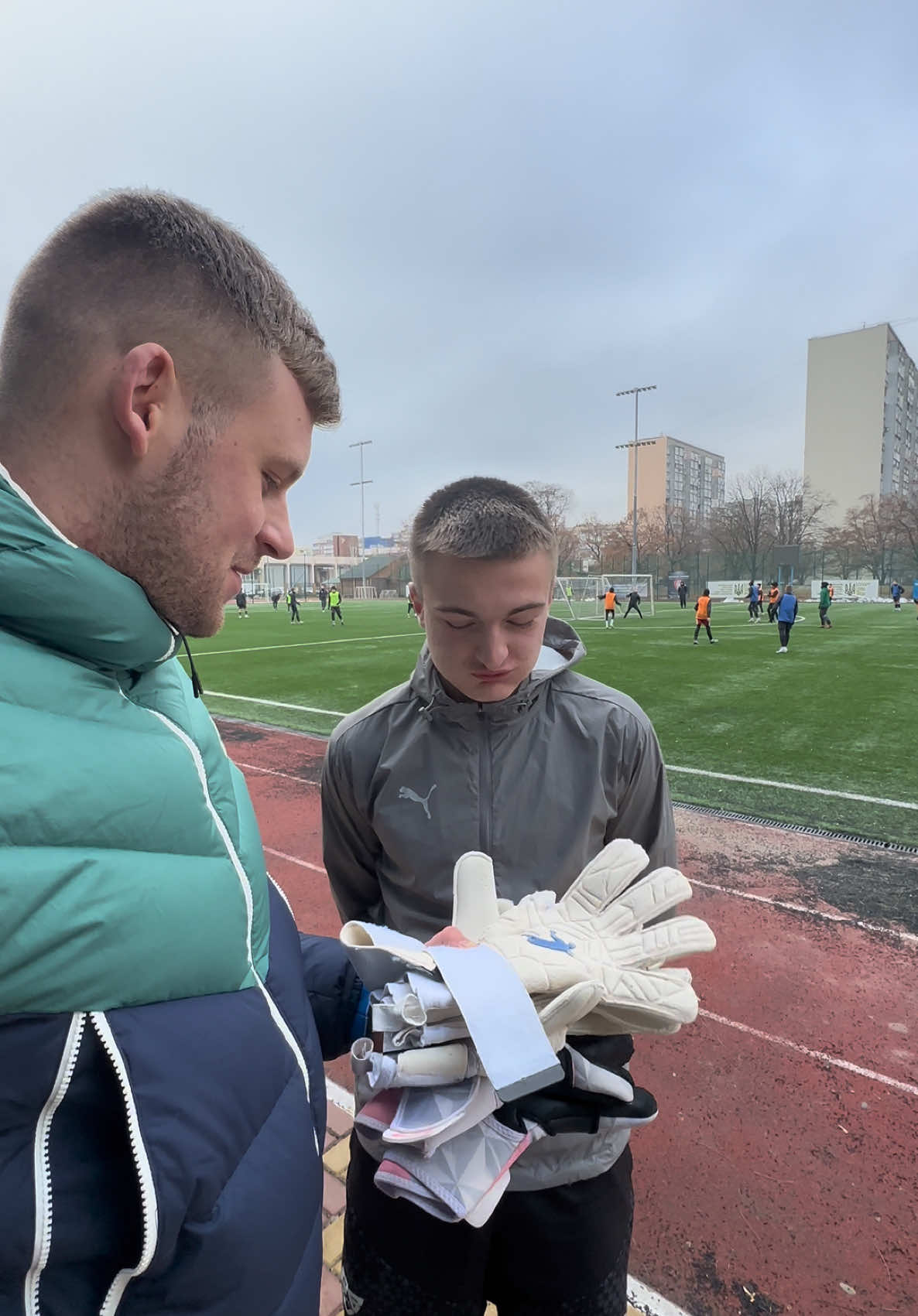 Картуз🧤🤝 #підгон #донат #перчатки #подарунок #футбол #голкіпер 