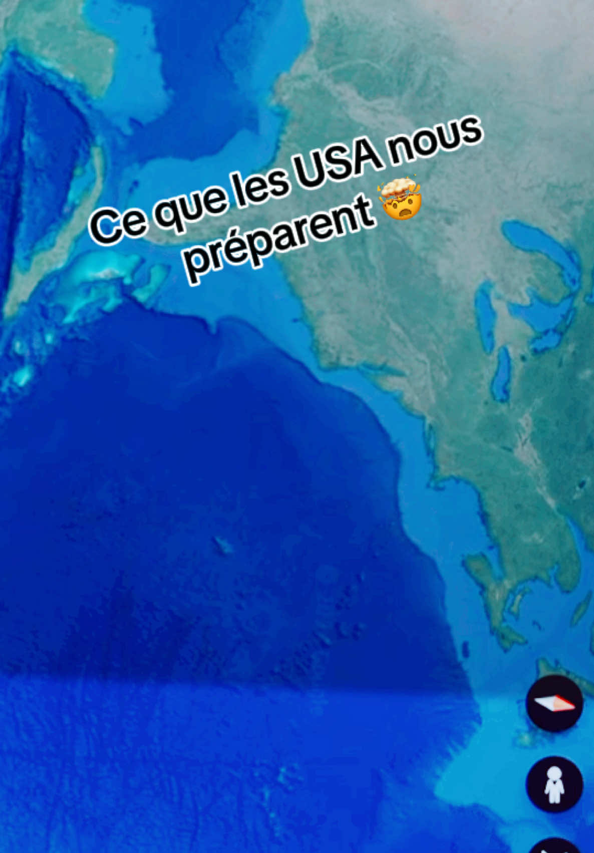 Un des plus grands mystères du monde aux USA 😳😳 #googleearth #mysterieux #usa #bizarre #cestquoi 