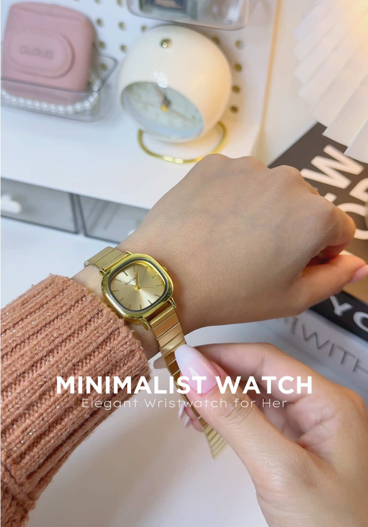 Every girl deserves this expensive-looking watch! 🤍✨ #watchforwomen #womenswatch #watchtok #minimalistwatch #ootdwatch #wristwatch #fyp #fypシ゚viral #fypage 