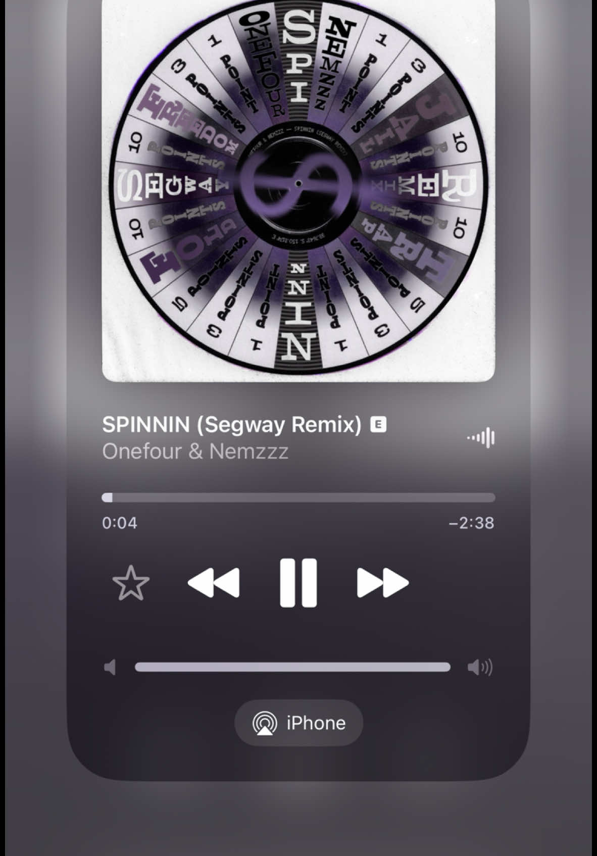 Onefour & Nemzzz | SPINNIN (Segway Remix)#nemzzz #nemzzztypebeat #onefour #spinnin #fyp #lyric #songoftheday #4upage #songs #ukrap #artist #manchester #viralvideos 