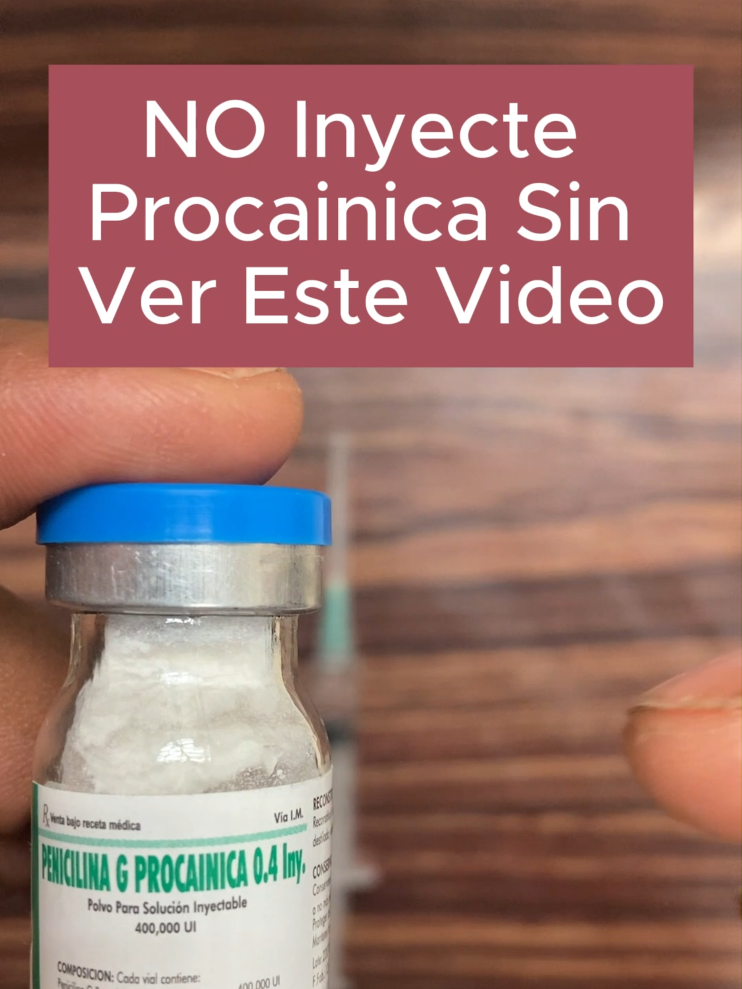 ¡Alto! Antes de inyectar penicilina, necesitas ver este video o podrías lamentarlo 😬 🚨 ¡Alto! Si estás pensando en inyectar penicilina procainica, ¡NO lo hagas sin ver este video! 😱 Aquí te revelo lo que necesitas saber para evitar posibles complicaciones graves.  💉⚠️ La forma incorrecta de administrarla puede tener consecuencias serias para tu salud. ¡No pongas en riesgo tu bienestar! 👀 Mira ahora para aprender todo lo que debes saber antes de dar ese paso. ¡Tu seguridad es lo primero! 🔒 #Salud #Penicilina #enfermeria💉💊 #Crloselenfermero #Inyección #NoLoHagas #superenfermero😍 #inyectarintramuscular