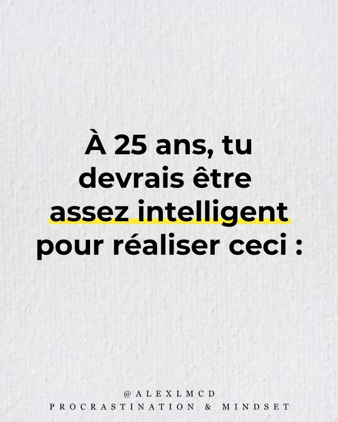 Les règles que vous suivez façonnent la vie que vous menez – Mark Manson ➡️ Rejoignez-nous sur Insta : @alexlmcd #developpementpersonnel #discipline #mindset