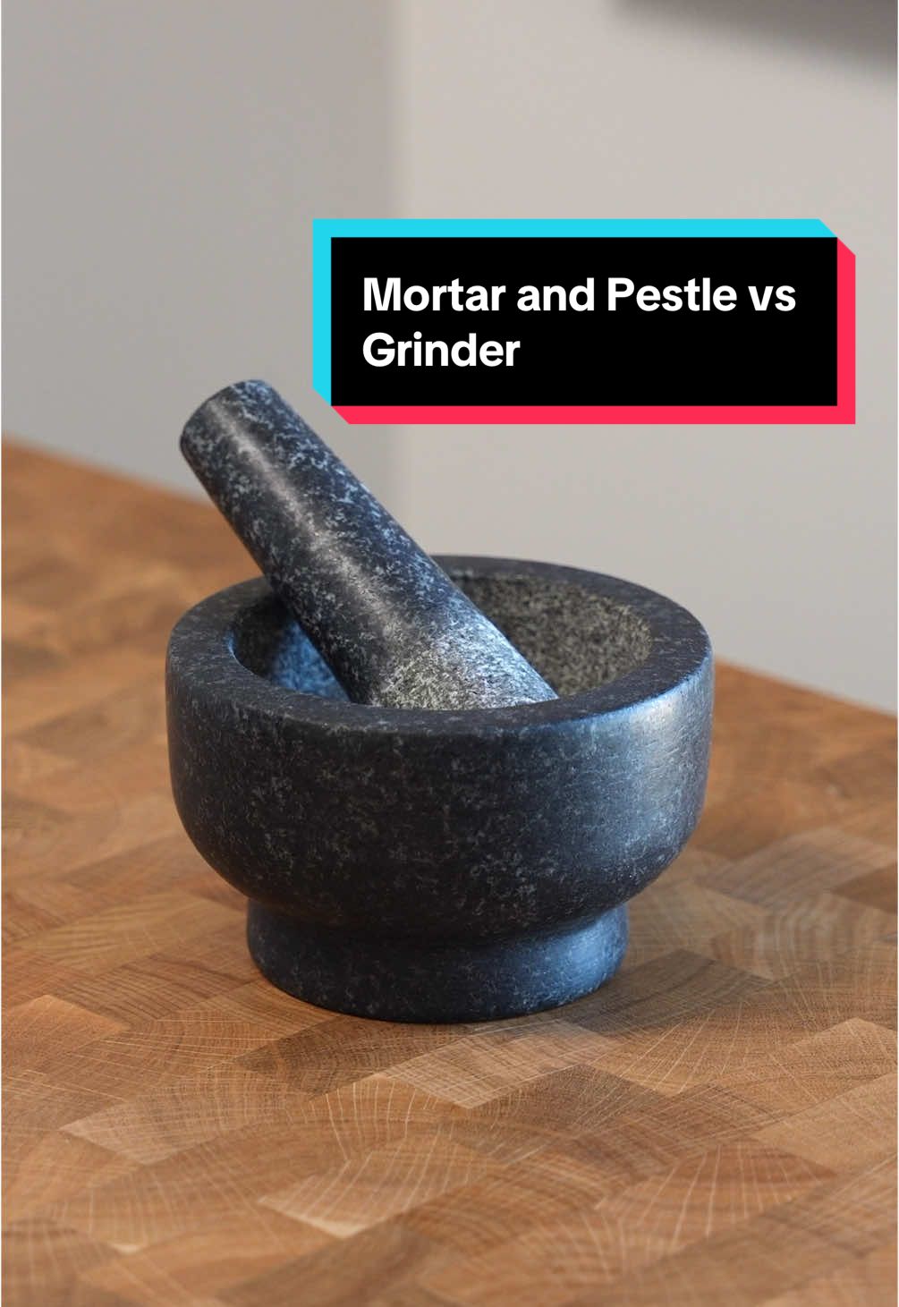 Mortar and Pestle vs. $4,000 Coffee Grinder 