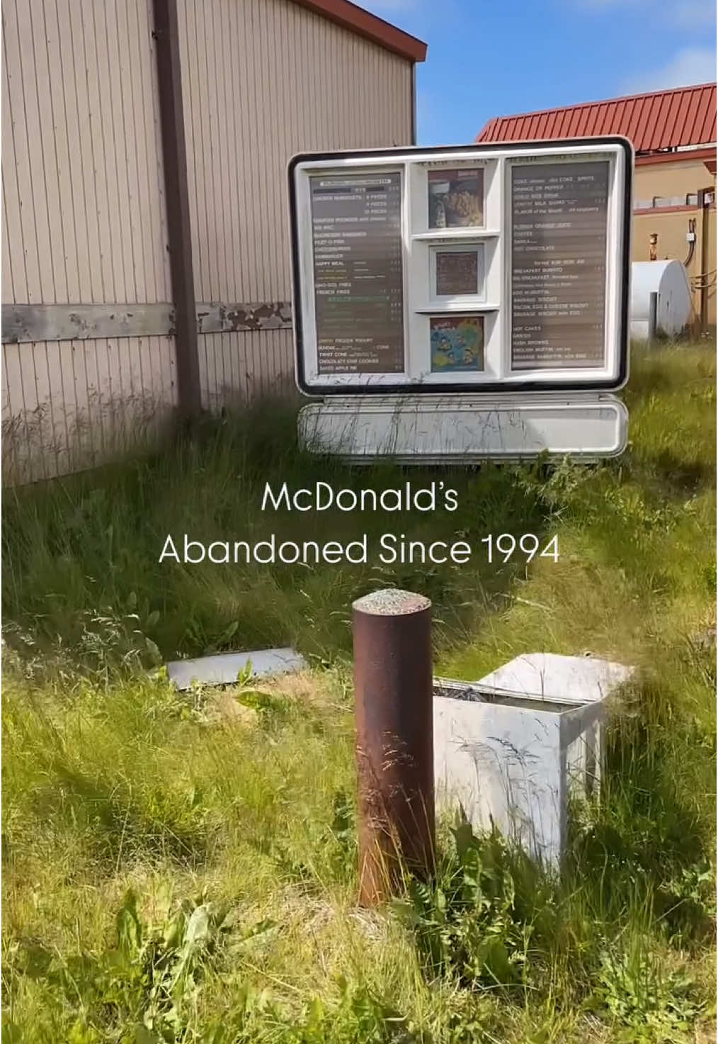 McDonald’s abandoned in 1994 🍔🍟 #fyp #abandoned #nostalgia 