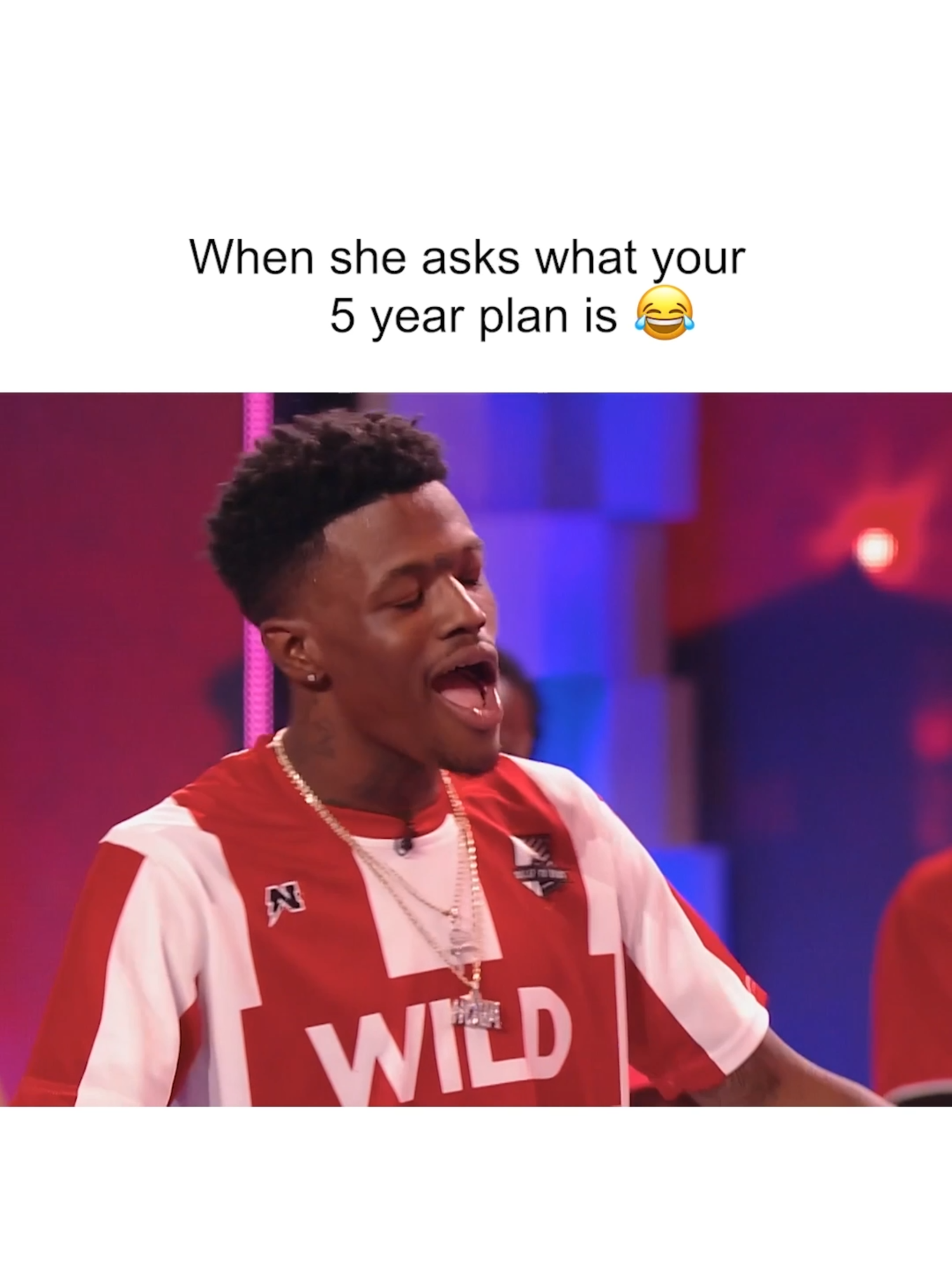 He really planned it all out 🤣 #WildNOut #letmeholla #dcyoungfly #summerray #flirt #flirting #pickupline #Relationship #funny #jokes #dating #lol