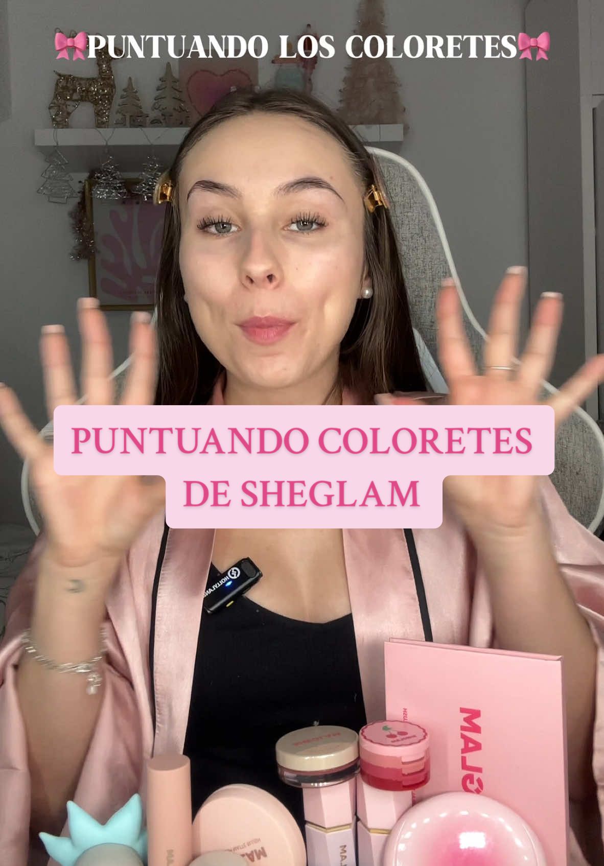 Puntuando coloretes de Sheglam amigaaa🧚🏼‍♀️@SHEGLAM 💞🎀💄 #SHEGLAM #SHEGLAMHAUL #FULLFACEOFSHEGLAM #SHEGLAMhonestreviews #SHEGLAMproductcheck 