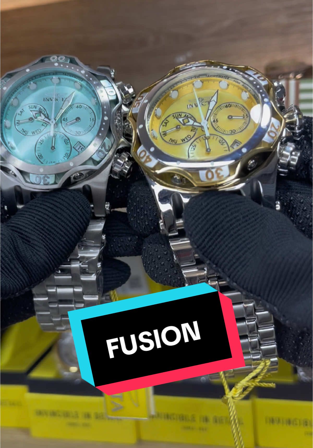 Invicta🇺🇸 Edicion fusion Referencia 45658-45655 Importadores directos🇺🇸 Envios a todo el pais🇨🇴 Pagos contra entrega🚚 Manejamos los mejores precios💸 #invicta #original #gamaalta #relojesdelujo #relojes #relojparahombres #importadoresdirectos #outletinvicta #tendencia 