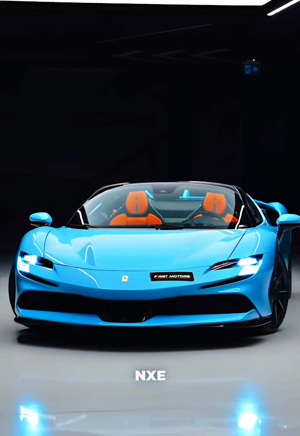 𝐖𝐡𝐚𝐭’𝐬 𝐭𝐡𝐞 𝐧𝐚𝐦𝐞 𝐨𝐟 𝐭𝐡𝐢𝐬 𝐛𝐥𝐮𝐞 🤔 • 🎥 F1RST MOTORS #fyp #car #edit #ferrari #sf90spider #foryoupage