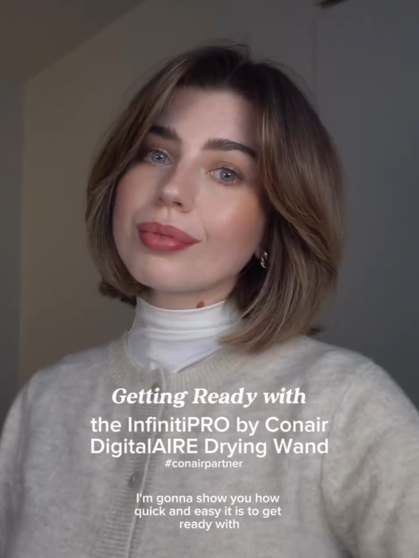 Get ready for the holidays without having to go to the salon. Master the art of the blowout from home with the DigitalAIRE Drying Wand. Get one in time for the holidays at @amazon  Shop Here - https://www.amazon.com/INFINITIPRO-DigitalAIRE-Straightener-Performance-Straightening/dp/B0D523J6PD #blowout #blowoututorial #hairdryer #dryingwand #conair #hairtut #hairtok @carolinestahl