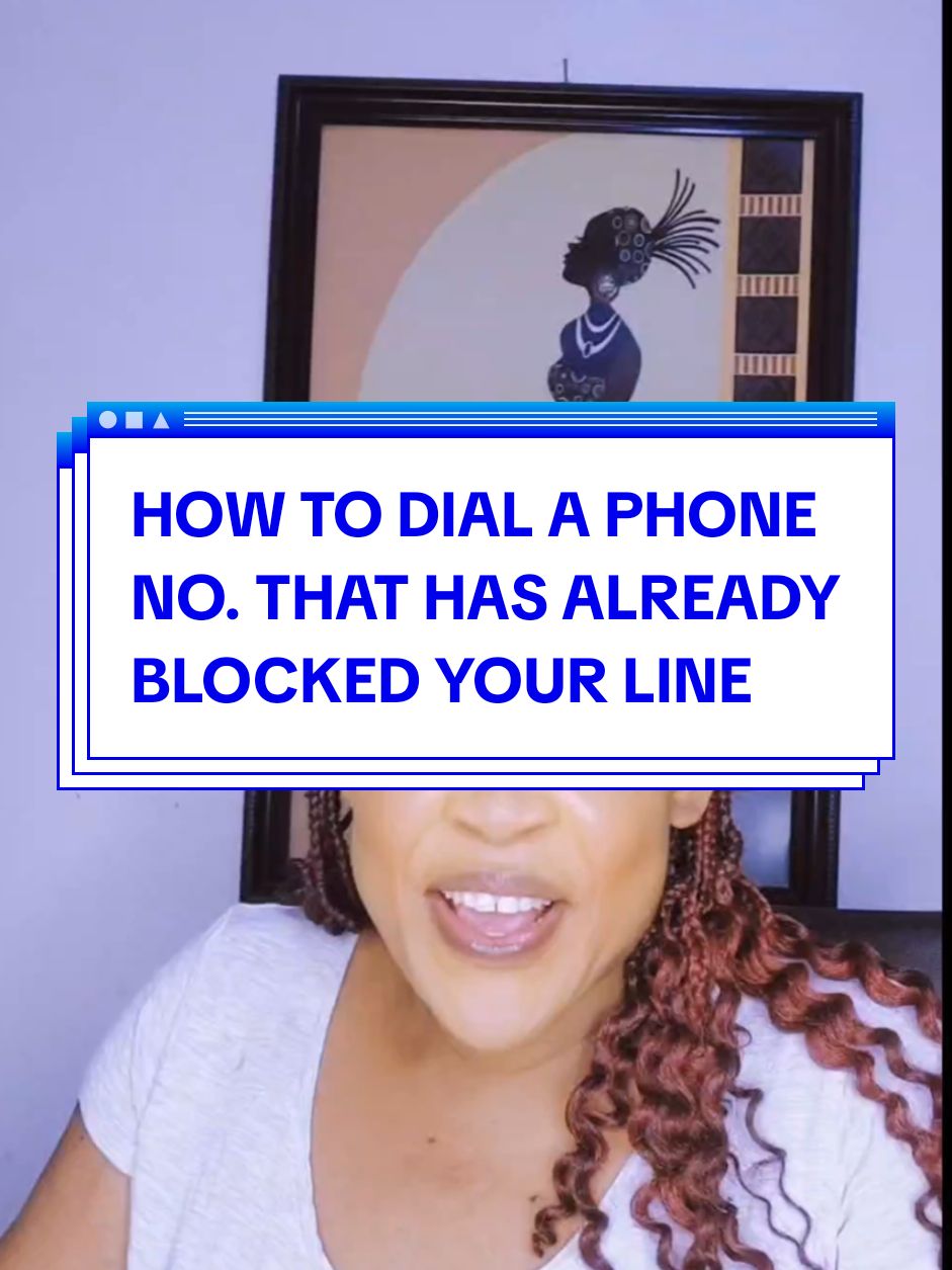 HOW TO DIAL A PHONE NO. THAT HAS ALREADY BLOCKED YOUR LINE #UK #newontiktok #newtiktoker #tiktokforbegginers #usa🇺🇸 #LearnOnTikTok #howto #centraarea 