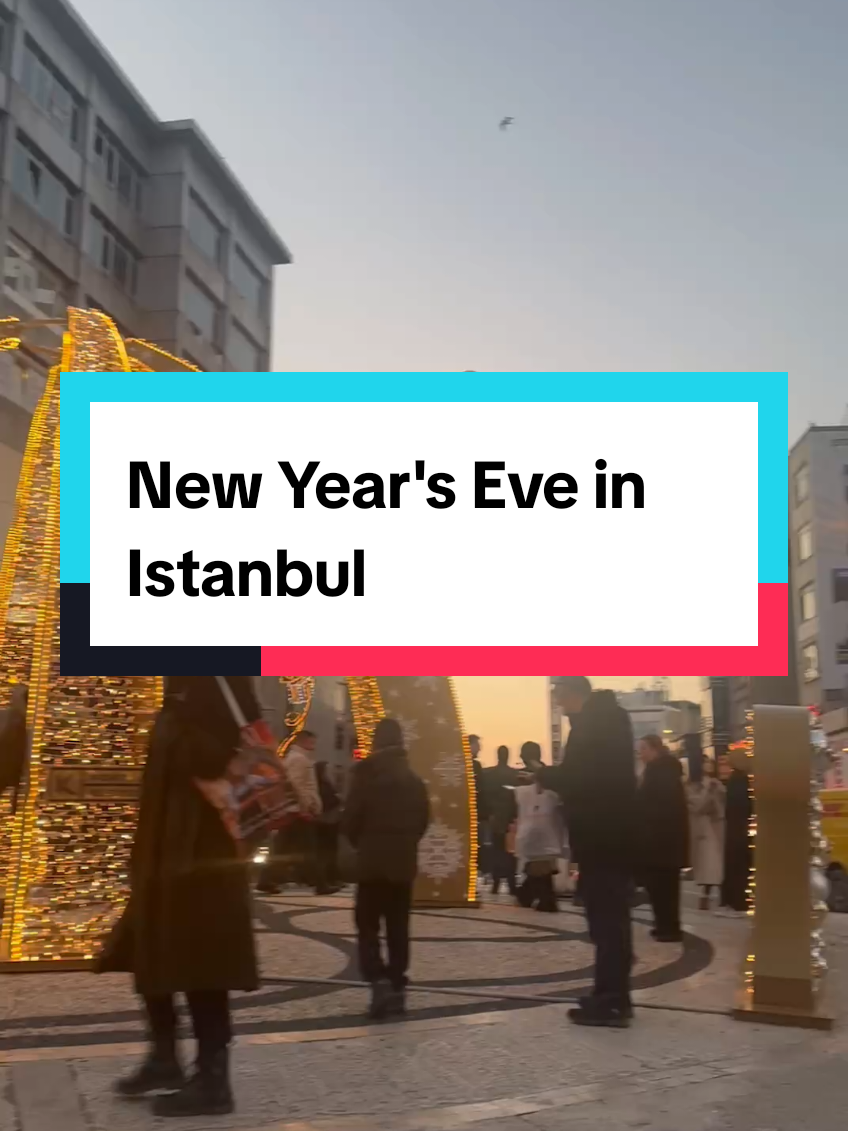 Everything is ready for New Year's Eve in Istanbul. Who will be there?  #istanbul #türkiye #newyearseve #newyearseve2025 #kadiköy 