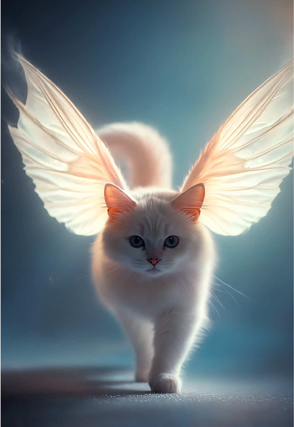 DREAM FAIRY. 🧚  ➡️ Ready to create art like this? DM me ‘Skool’ for more details! Concept/prompt and production by @desiree.daydreams. #aiart #midjourney #cat #spiritual #cats #capcut