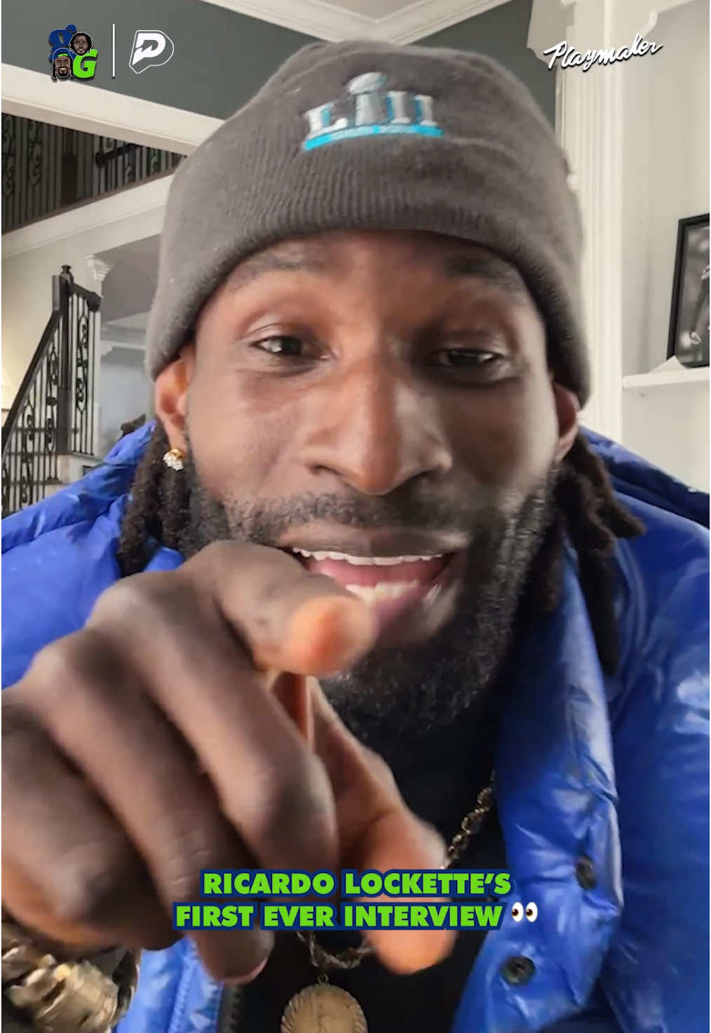 Ricardo Lockette’s first ever interview 😂