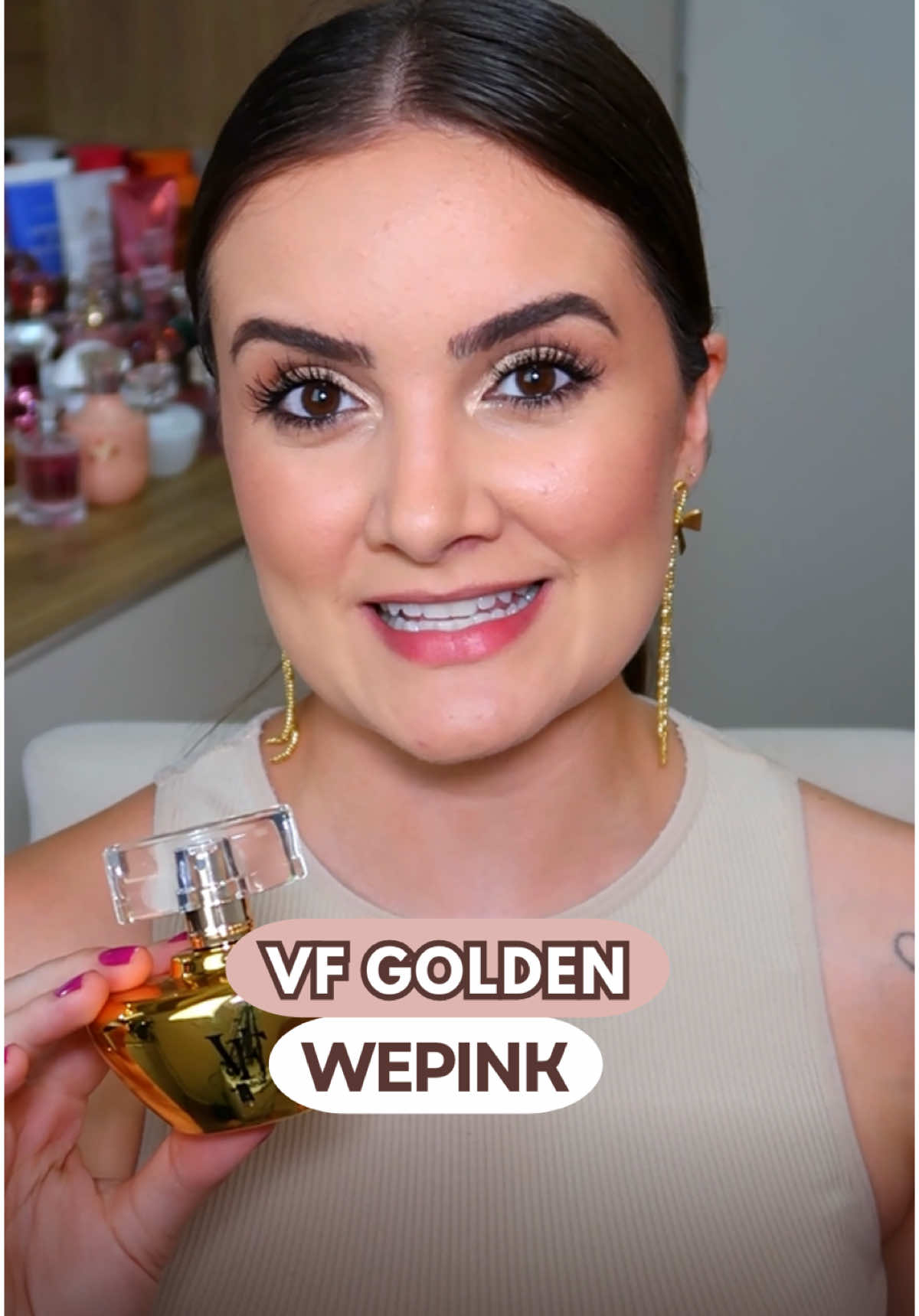 Vf Golden Wepink - Primeiras impressões ✨  #wepink #wepinkvirginia #perfumetiktok #virginia #vfgolden 