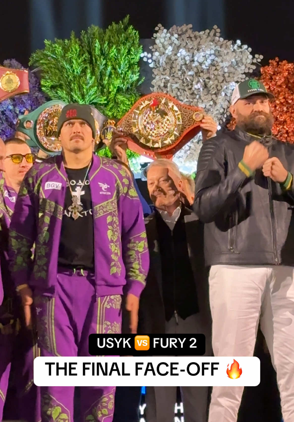 THE FINAL FACE-OFF 🔥 #UsykFury2 #Usyk #Fury #Boxing #boxing🥊 