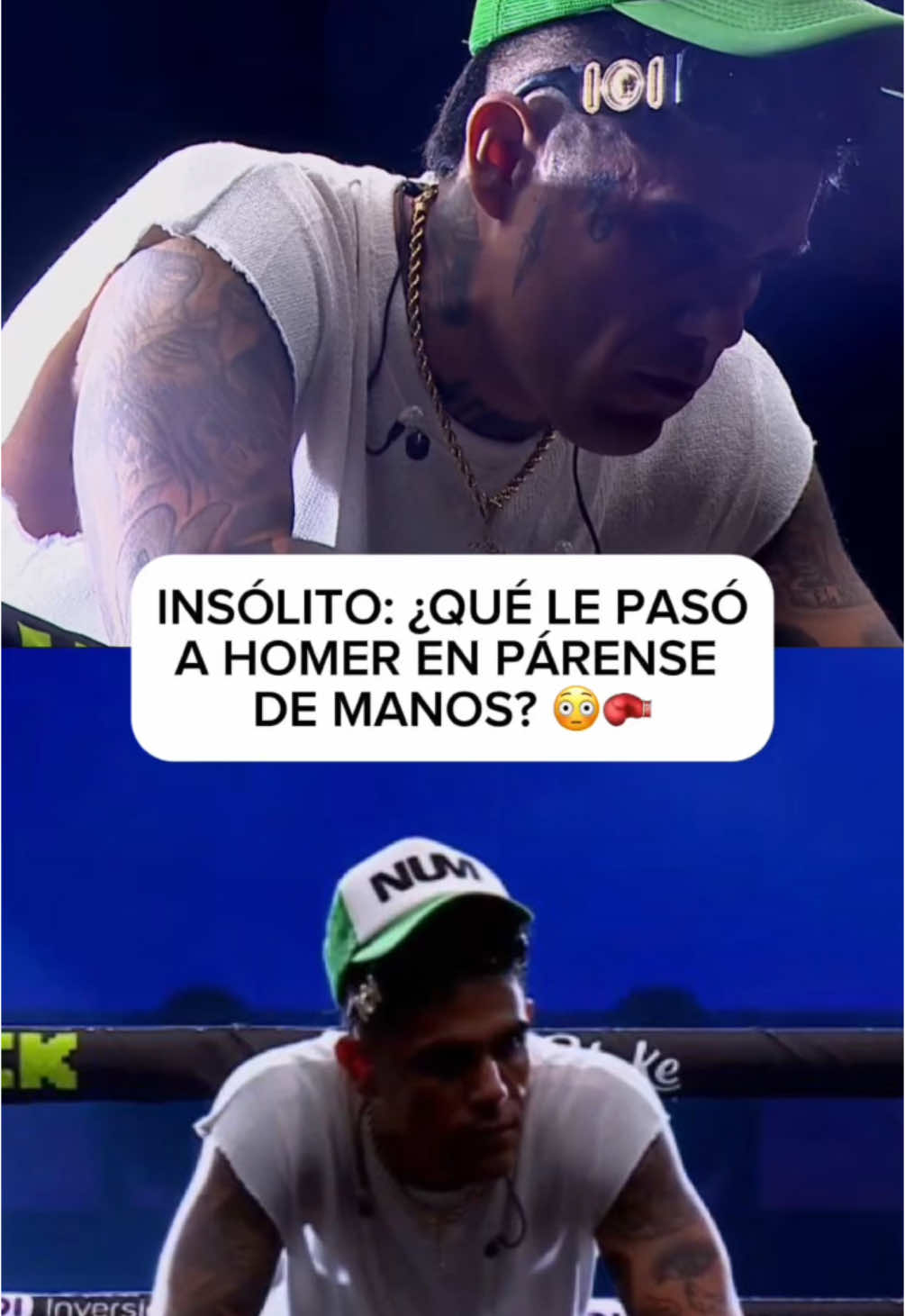 ¿QUÉ LE PASÓ A HOMER el MERO MERO en PÁRENSE DE MANOS? 😳🥊 #parensedemanos #boxeo #homerelmeromero #parenlamano 