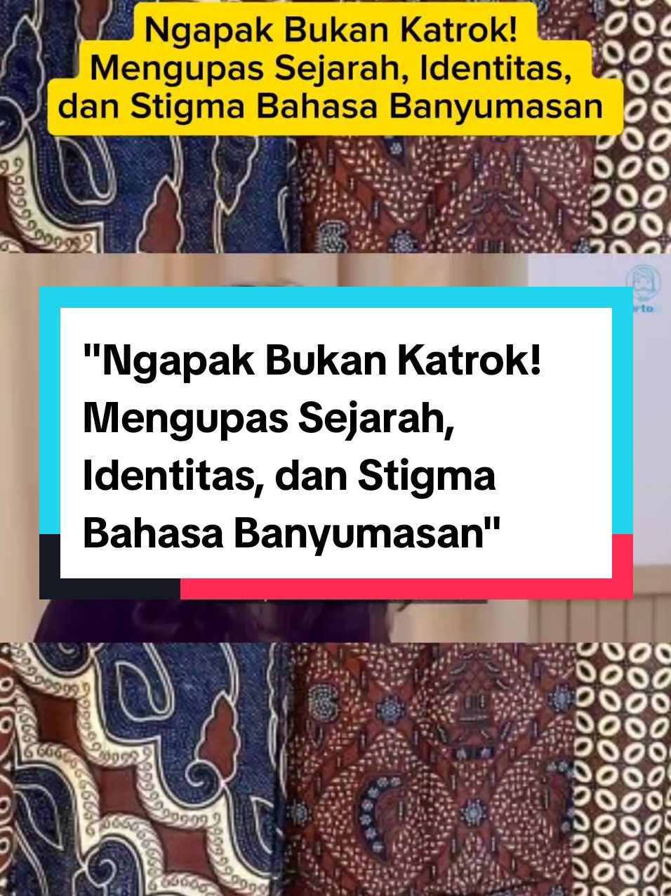 Tahukah kamu kalau dialek Ngapak, yang sering bikin ketawa, punya sejarah panjang dan unik? Video ini mengupas bahasa Banyumasan, turunan asli bahasa Jawa Kuno yang mempertahankan keasliannya meski dihantam stigma 