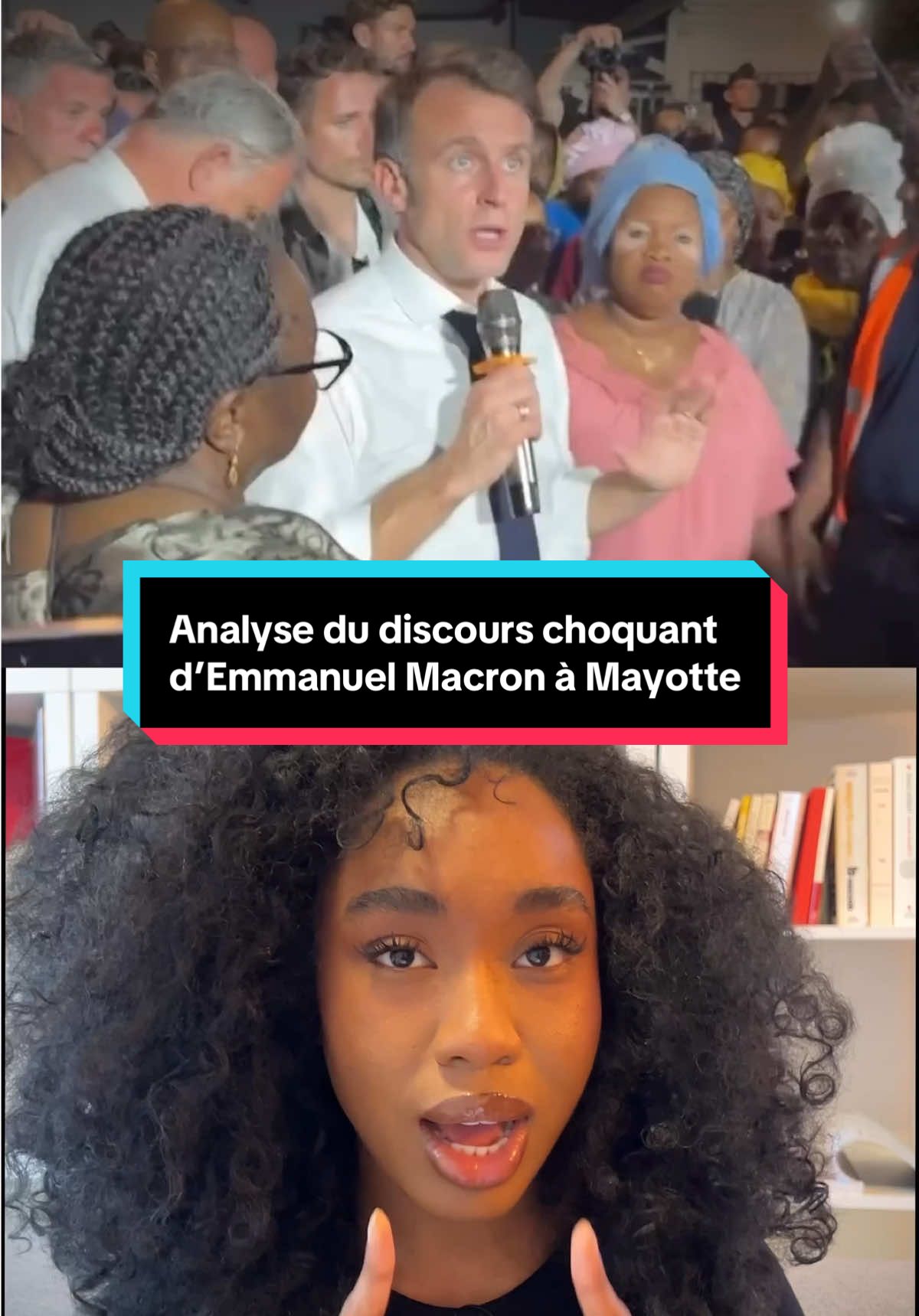 Analyse du discours, des gestes et de la rhétorique choquante d’Emmanuel Macron à Mayotte hier. #pourtoi #fyp #analyse #mayotte 