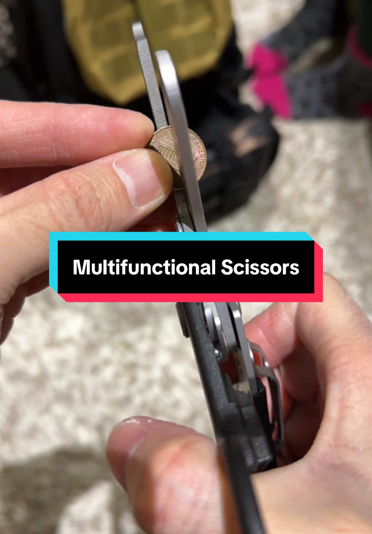 Check out these handy emergency scissors. #tacticalgear #firstaid #emt #ems #TikTokShop