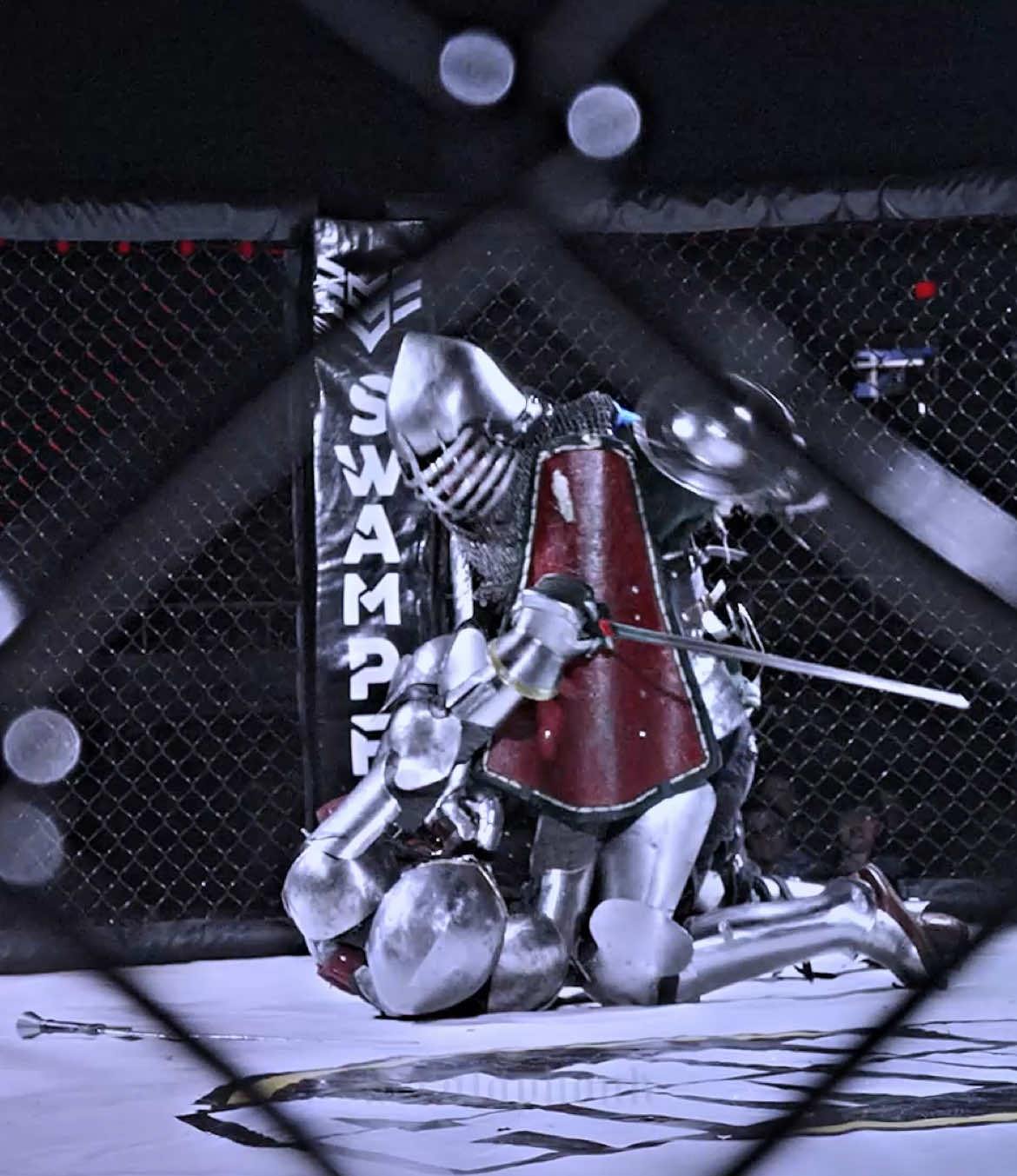 MMA with ARMOUR ☠️ | @Armored MMA www.armoredmma.com #edit #knight #medievaltiktok #medieval #mma #armoredmma #medievalcagefighting 