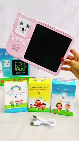 Esta tableta didáctica con tarjetas es el mejor regalo para que tus hijos aprendan mientras se divierten  #limonkids #tendencia #juguetes #juguetesdidacticos #juguetesparaniños #estimulaciontemprana #estimualciondelenguaje #mexico #monterrey 