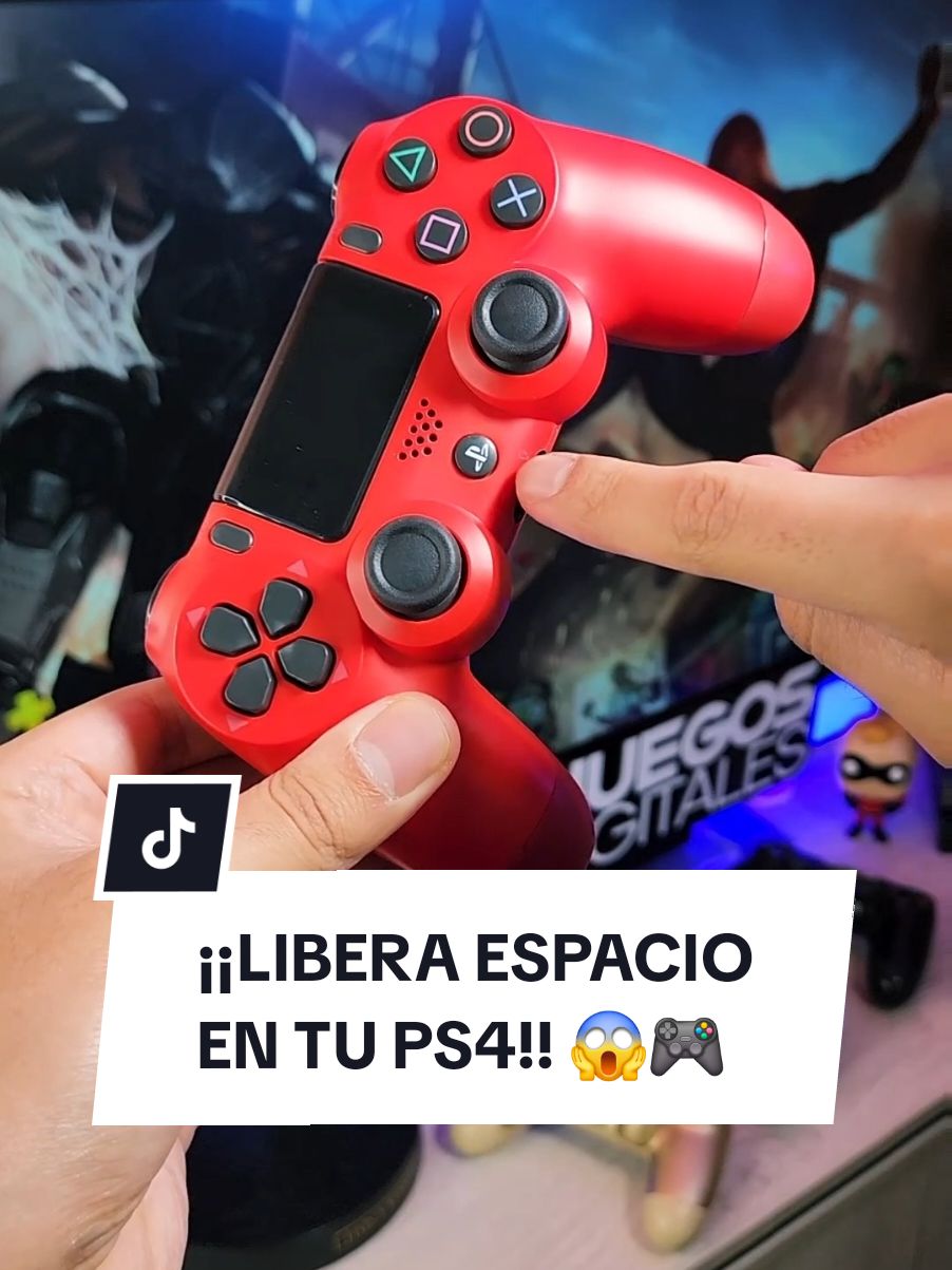 🔥Disfruta de más espacio para jugar en PS4🔥 #ps4 #playstation #ps4gamer #GamingTips #tipsandtricks #gaming #gamers #tips #fyp 