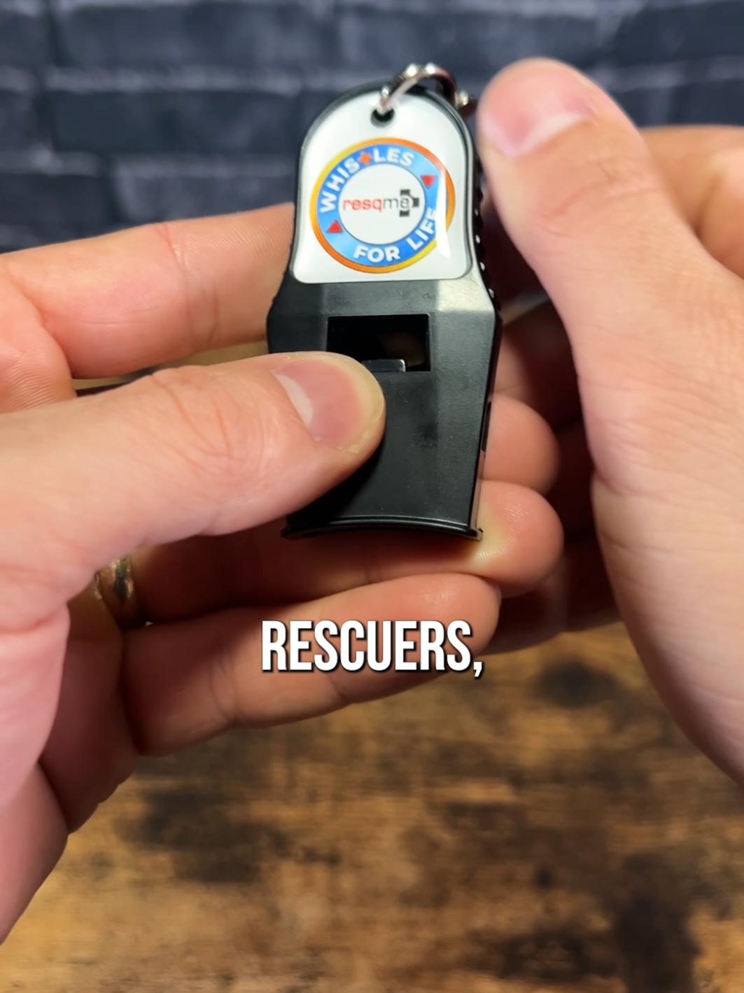 Survival isn’t silent—Gear up with the Resqme whistles for life #resqme #survival #whistle #fyp 