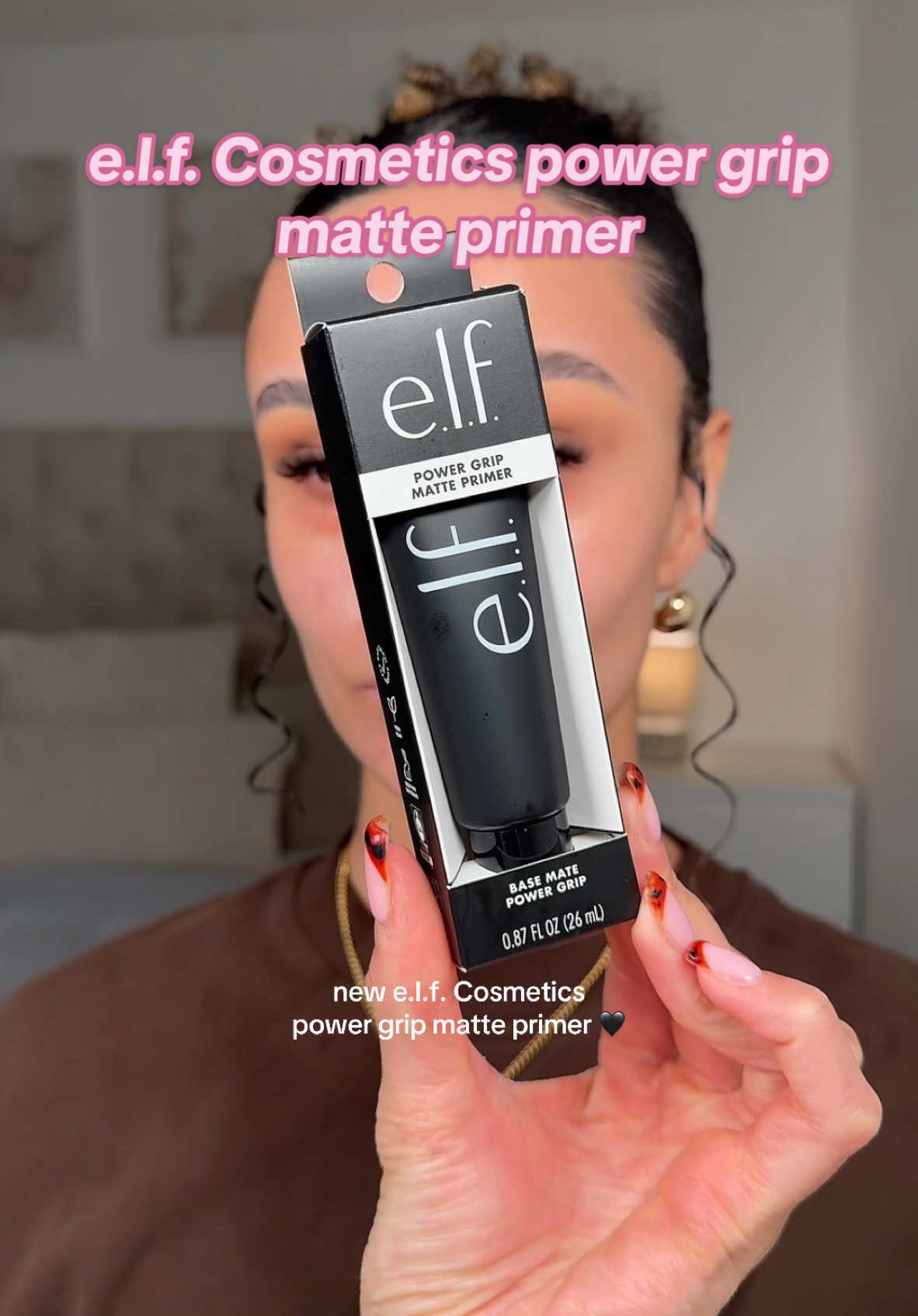 power grip MATTE PRIMER 👀🖤 @e.l.f. Cosmetics UK @e.l.f. Cosmetics ! This is for my oily, normal/combo angels 🩷. Ive been really enjoying this since i got it!! What do you think? #elfcosmetics #elfpowergripprimer #powergripprimer #mattemakeup #matteprimer #primer #elf (not an ad, purchased product myself, no obligation to post)