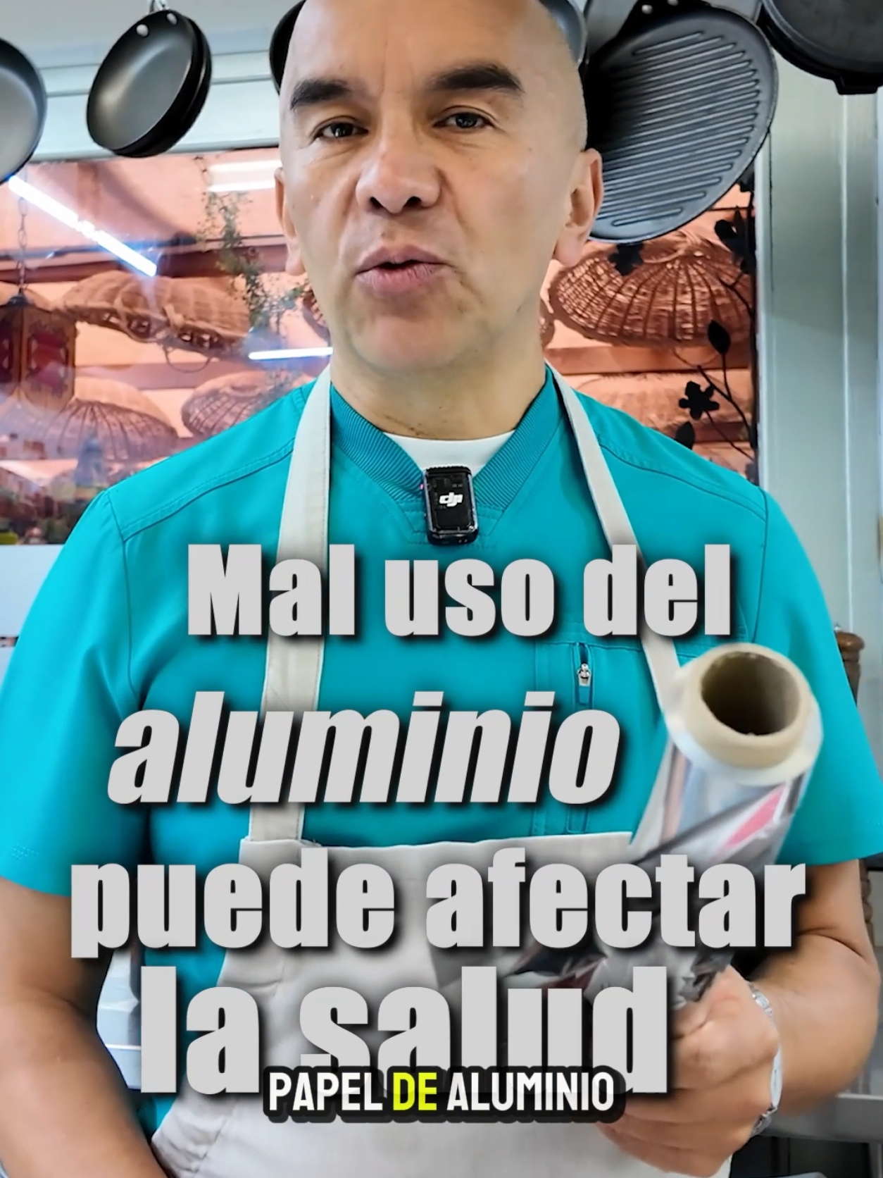 ¿Sabias que usar mal el papel aluminio podría contaminar tus alimentos y afectar tu salud? 😱 #medicinabiologica #bienestar #medicinafuncional #medicina 