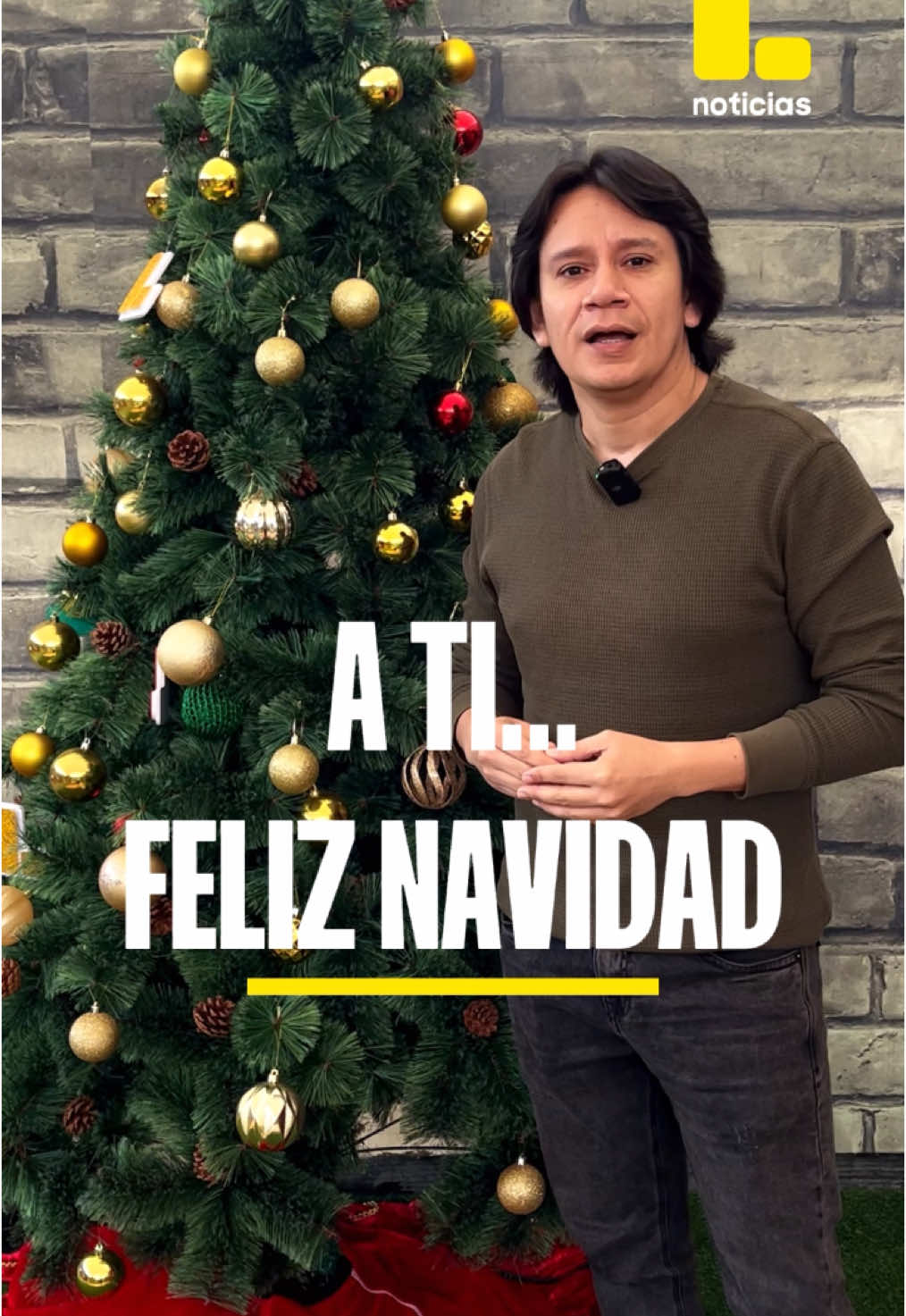 EL FINAL ES CINE, CHICOS 🚬  La Unidad de Investigación de Latina Noticias te desea feliz Navidad. Sí, a ti 😉